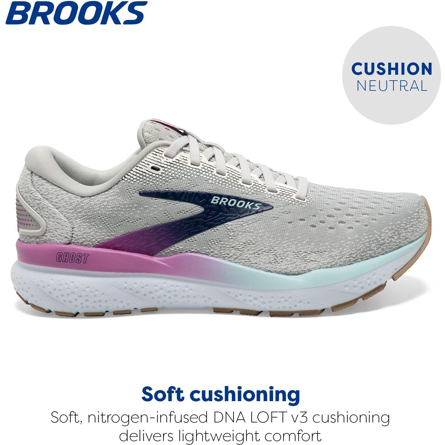 Brooks Women's  Ghost 16 Running Shoe - Wide Width