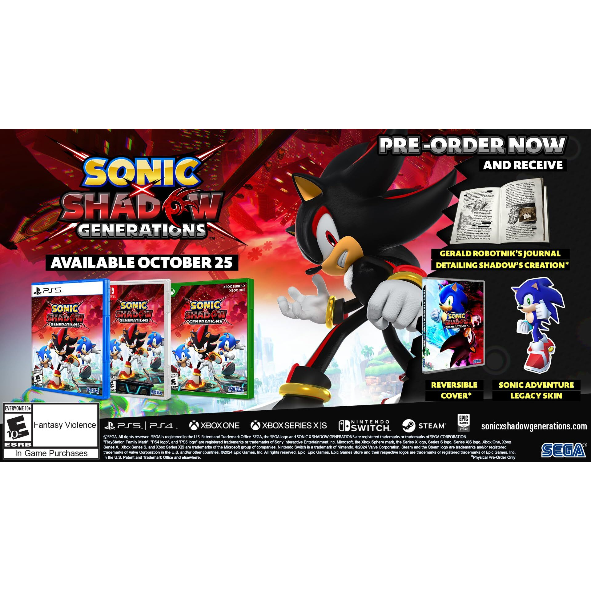 Sonic X Shadow Generations - Xbox Series X