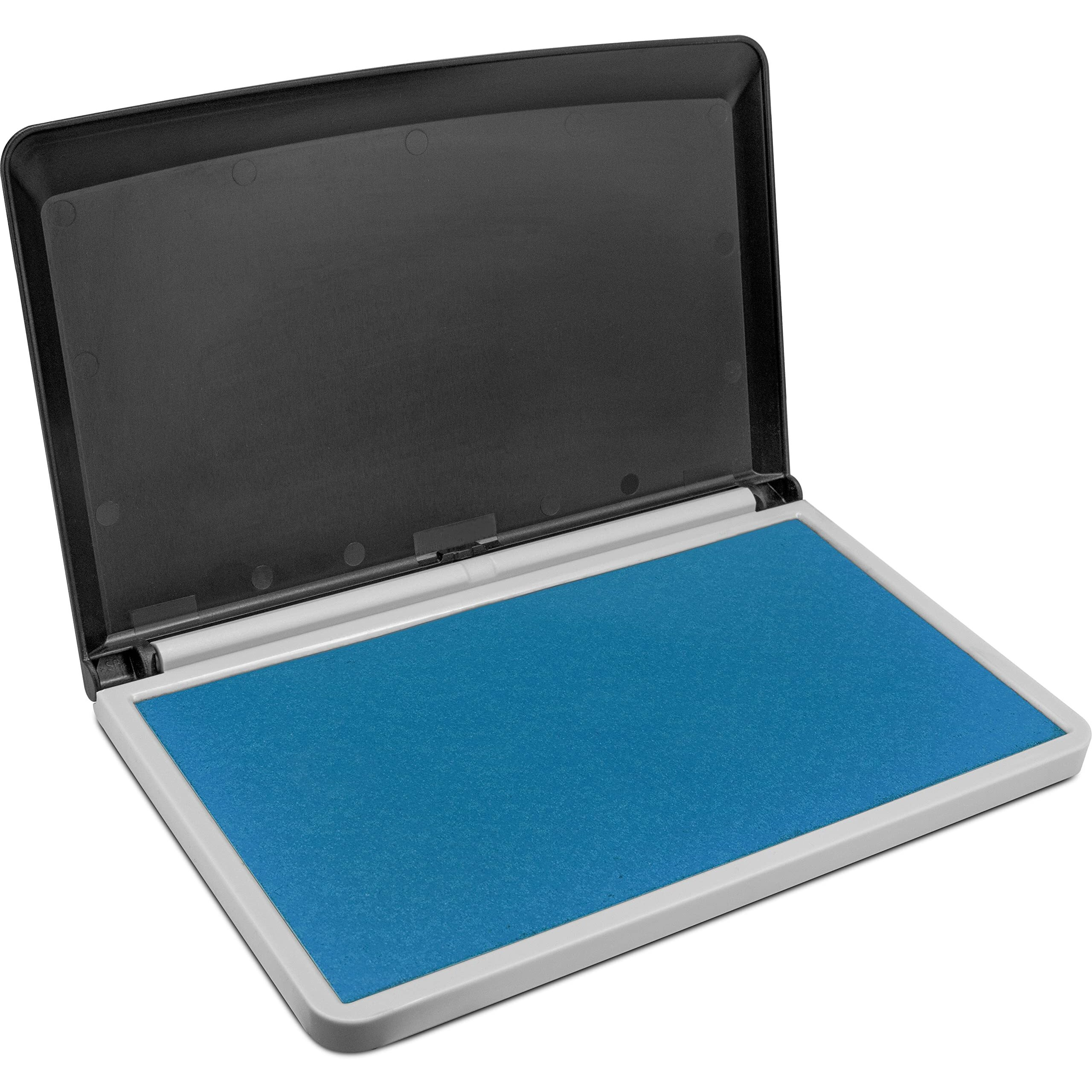 Maxmark Large Premium Sky Blue Ink Stamp Pad - 3.5"" X 6.25"" - Quality Felt Pad