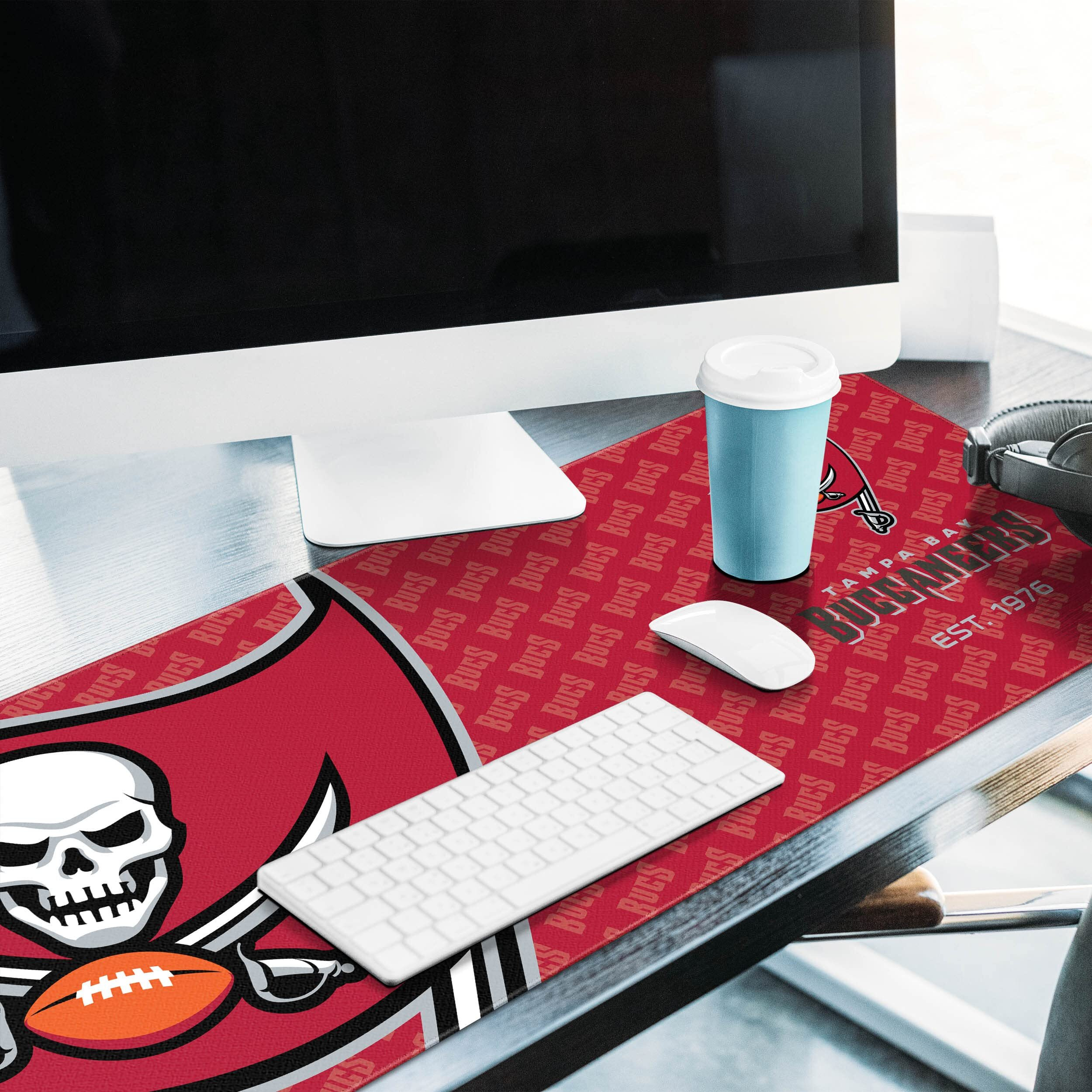Youthefan Nfl Tampa Bay Buccaneers Logo Series Desk Pad Smu