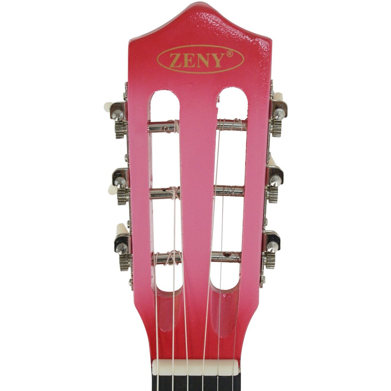 Zeny Beginners 38 Inch Acoustic Guitar Package Kit For Right-Handed Starters Kids Music Lovers W/Case  Strap  Pitch Pipe And Pick (Pink)