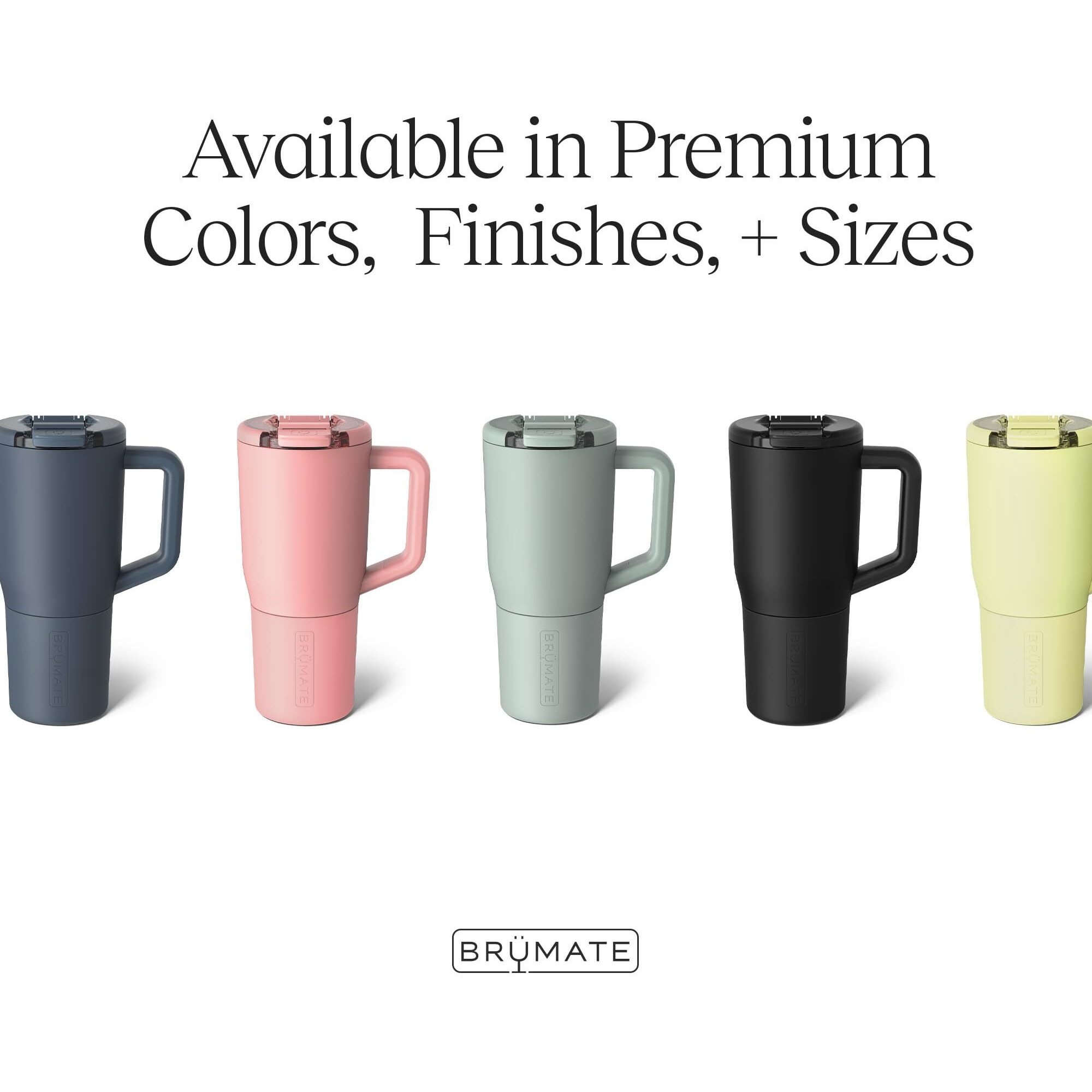 Brmate Mv - 25Oz 100% Leak Proof Insulated Coffee Mug With Handle & Lid - Stainless Steel Coffee Travel Mug - Double Walled Coffee Cup (Blue Agave)