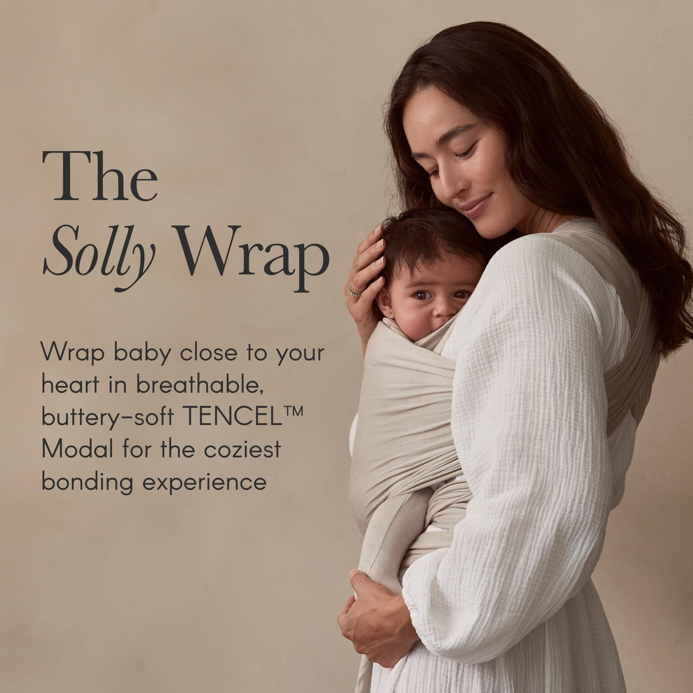 Solly Baby Wrap Carrier - Lightweight Baby Carrier - Newborn Baby Essentials - For Newborn  Infants And Baby 8-25 Lbs. Spelt