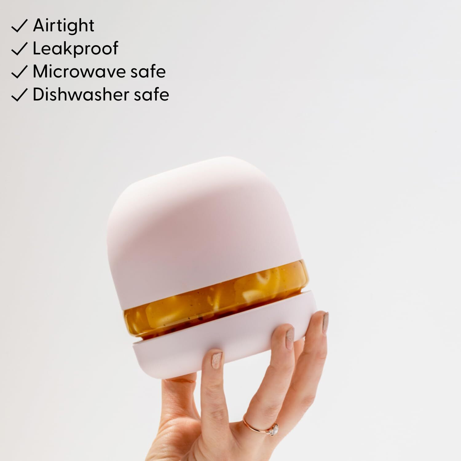 W&P Porter Seal Tight  Lunch Bowl Container W/ Lid | Charcoal 24 Ounces | Leak & Spill Proof  Soup & Stew Food Storage  Meal Prep  Airtight  Microwave And Dishwasher Safe  Bpa-Free Glass