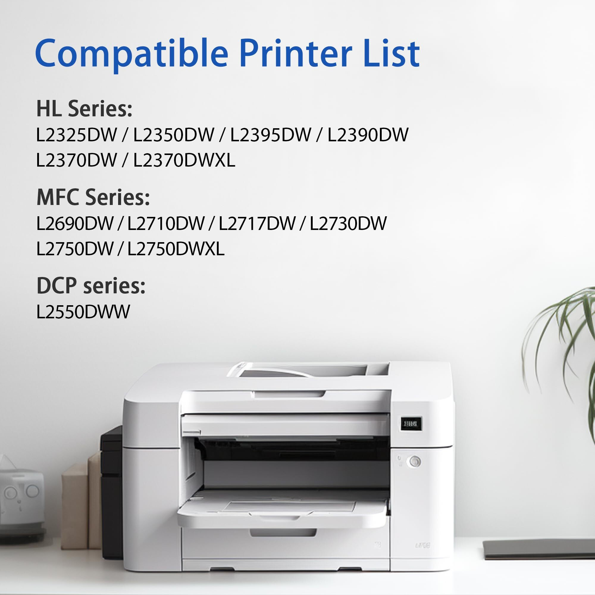 Dr730 (Not Toner) Replacement For Brother Dr730 Dr-730 Dr 730 Brother Drum To Use With Mfc-L2750Dw Hl-L2370Dw Mfc-L2710Dw Hl-L2350Dw Dcp-L2550Dw Printer (2 Black)
