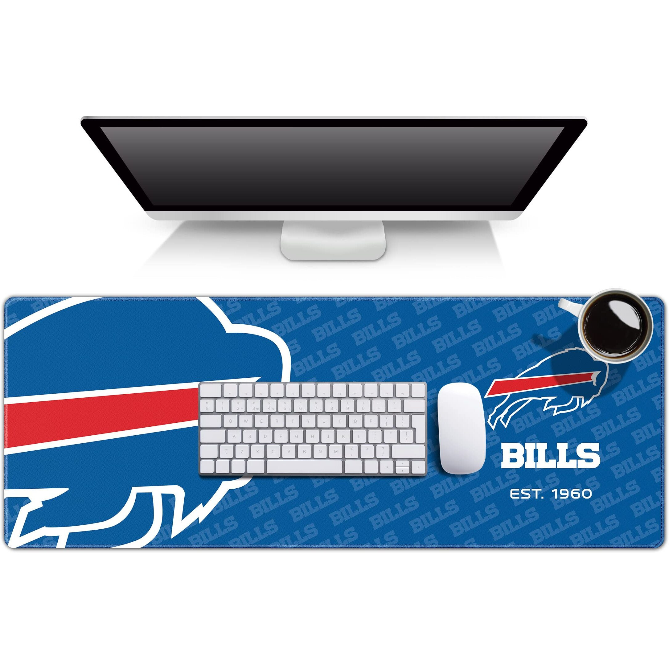 Youthefan Nfl Buffalo Bills Logo Series Desk Pad Smu