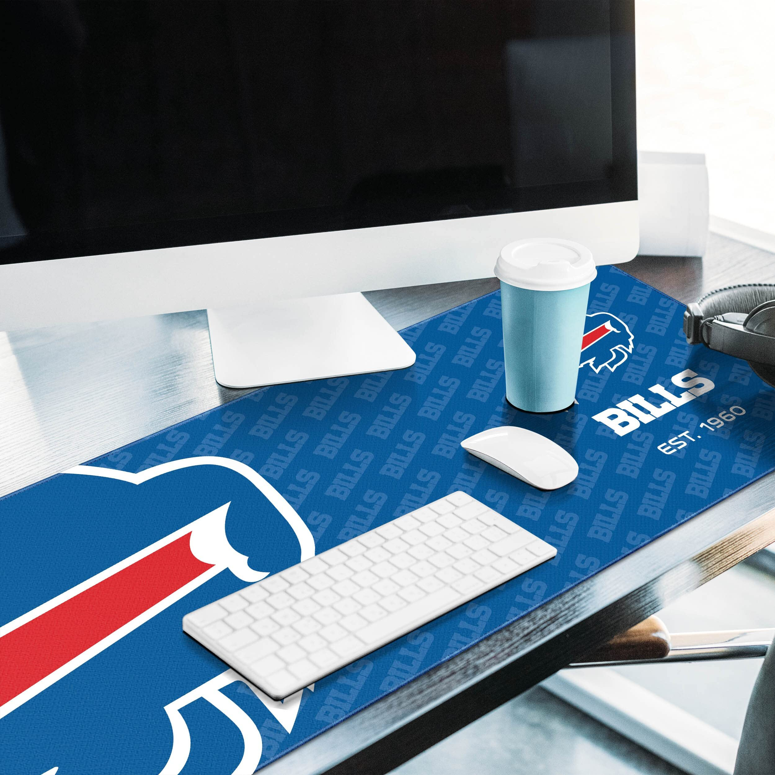 Youthefan Nfl Buffalo Bills Logo Series Desk Pad Smu