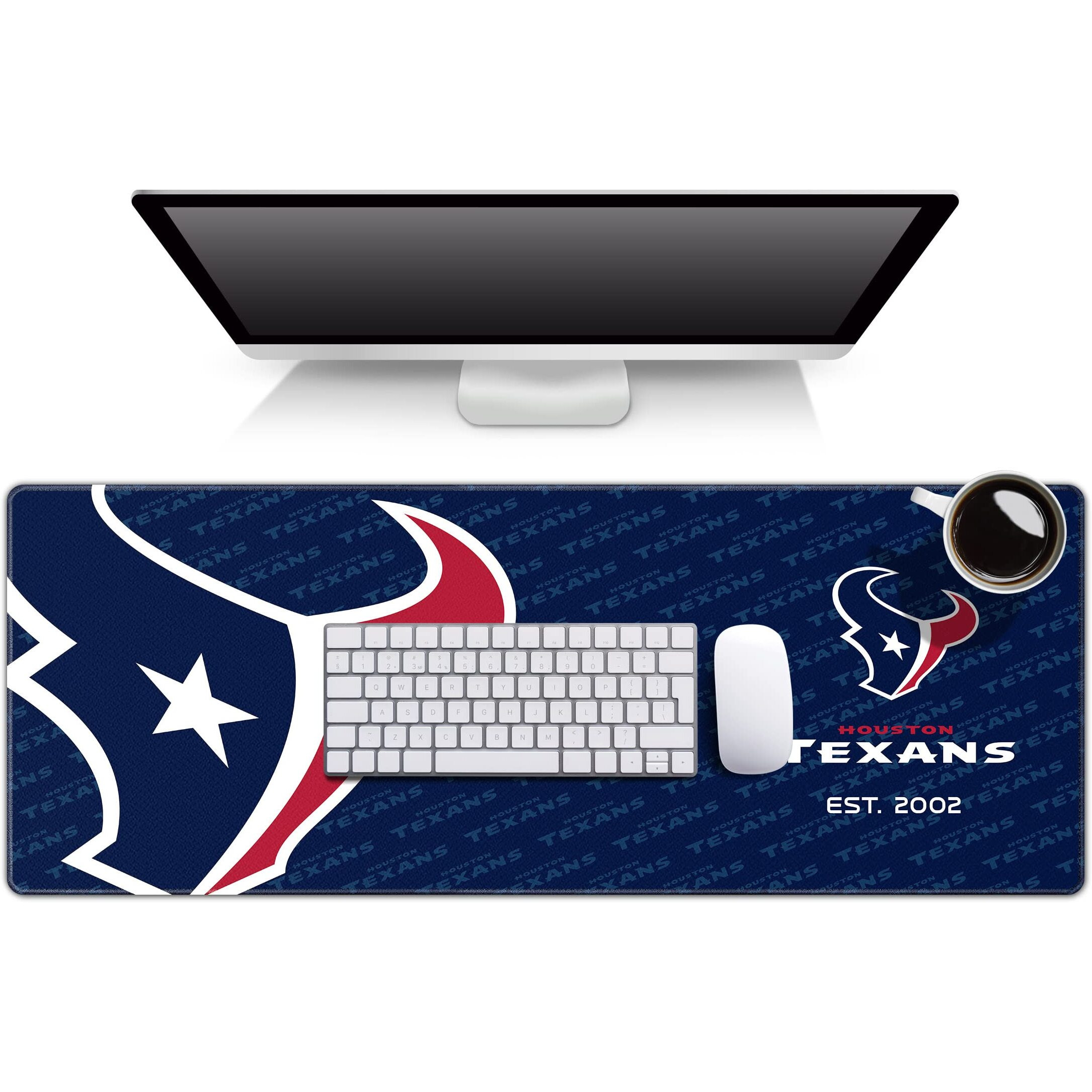 Youthefan Nfl Houston Texans Logo Series Desk Pad Smu