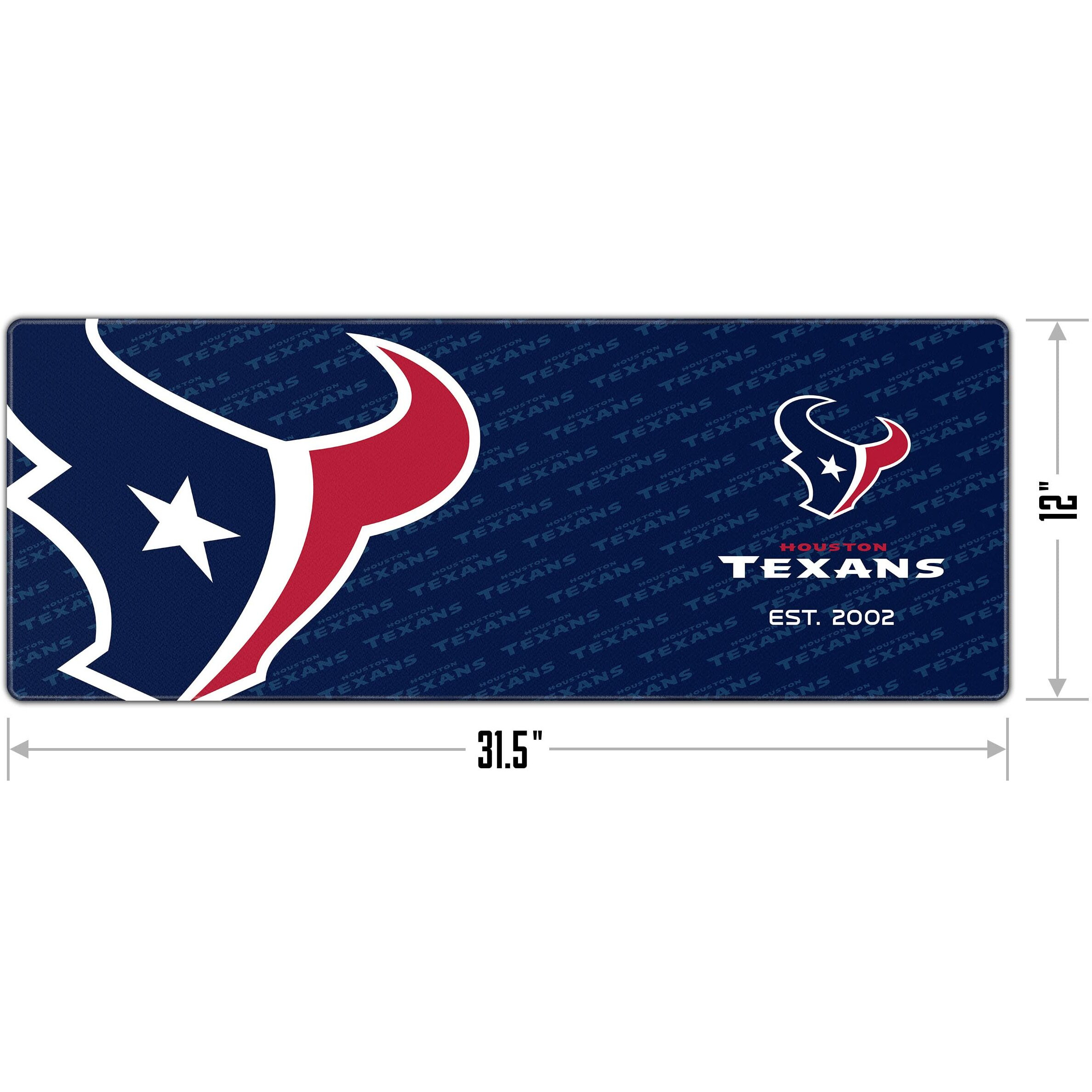 Youthefan Nfl Houston Texans Logo Series Desk Pad Smu