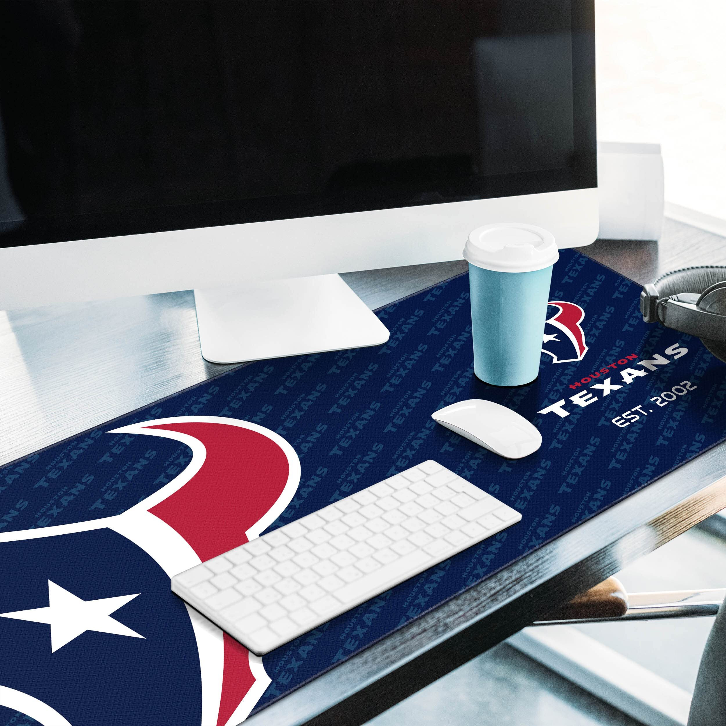 Youthefan Nfl Houston Texans Logo Series Desk Pad Smu