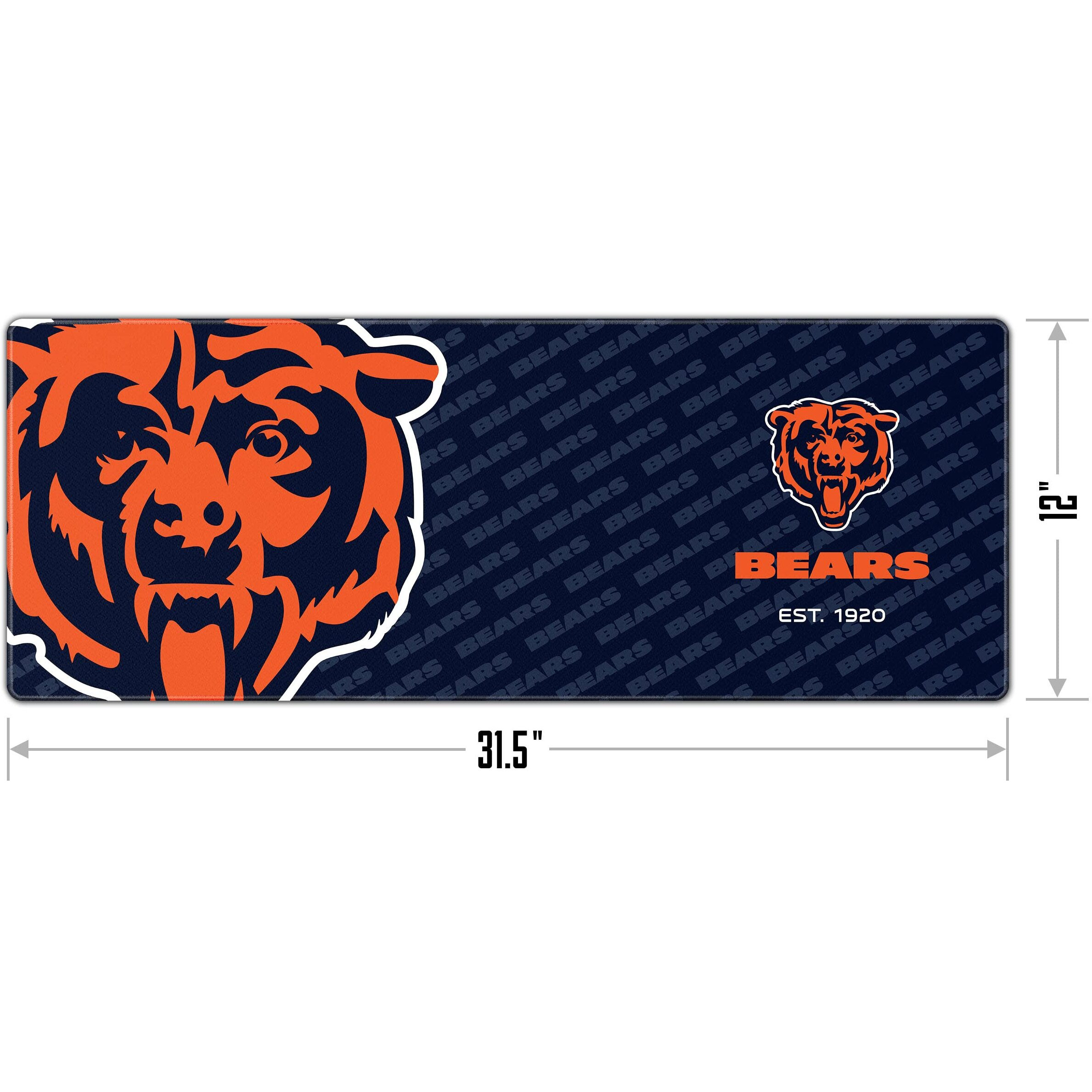 Youthefan Nfl Chicago Bears Logo Series Desk Pad Smu
