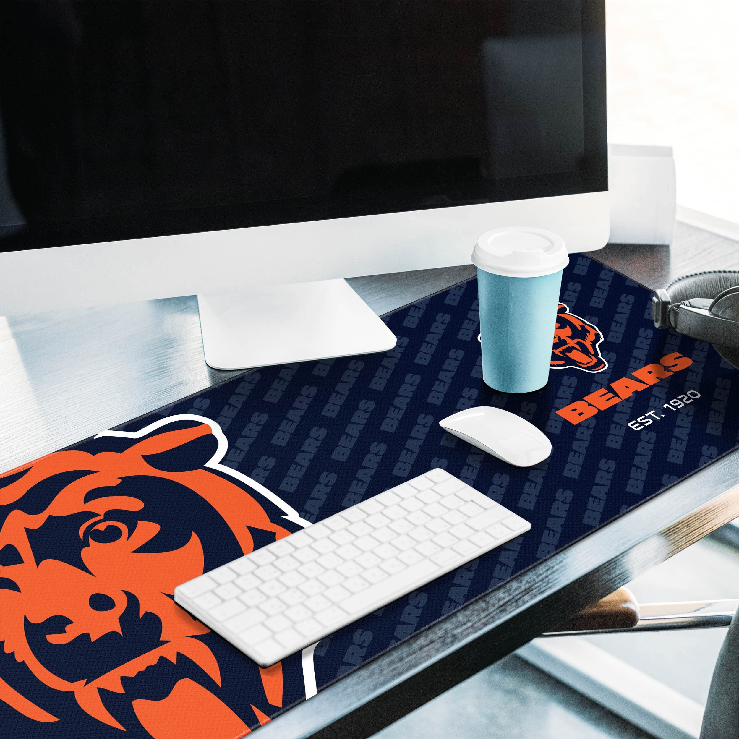 Youthefan Nfl Chicago Bears Logo Series Desk Pad Smu