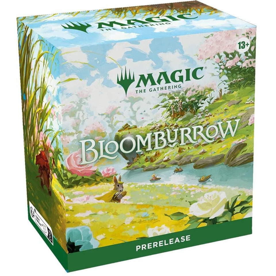 Magic The Gathering Bloomburrow Prerelease Kit - 6 Play Packs  Dice  Promos