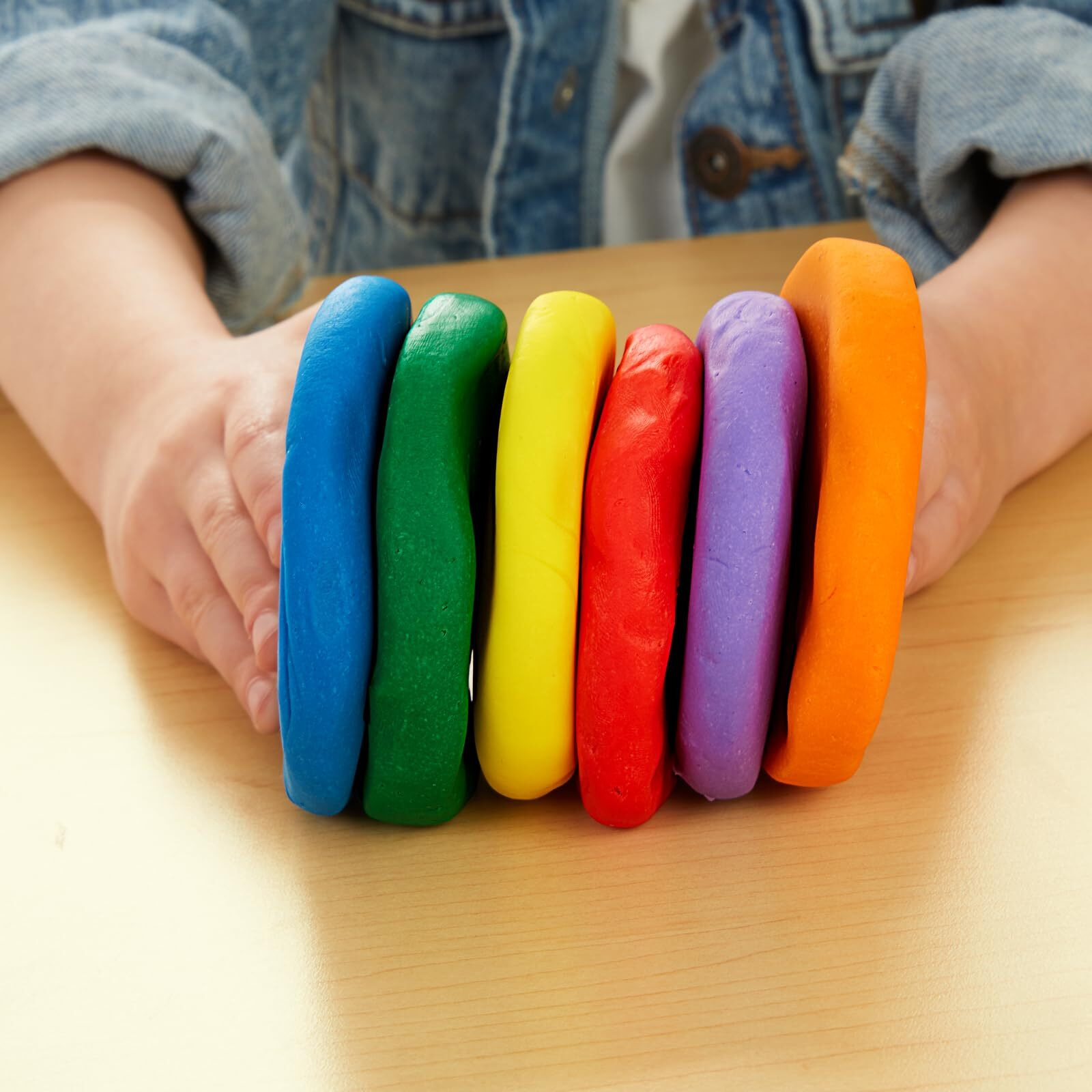Colorations Wheat & Gluten Free Classic Dough - 6 Colors (5Oz Each) | Non-Toxic  Play Dough  Bulk Set  Sensory Kit  Party Favors  Classroom Pack