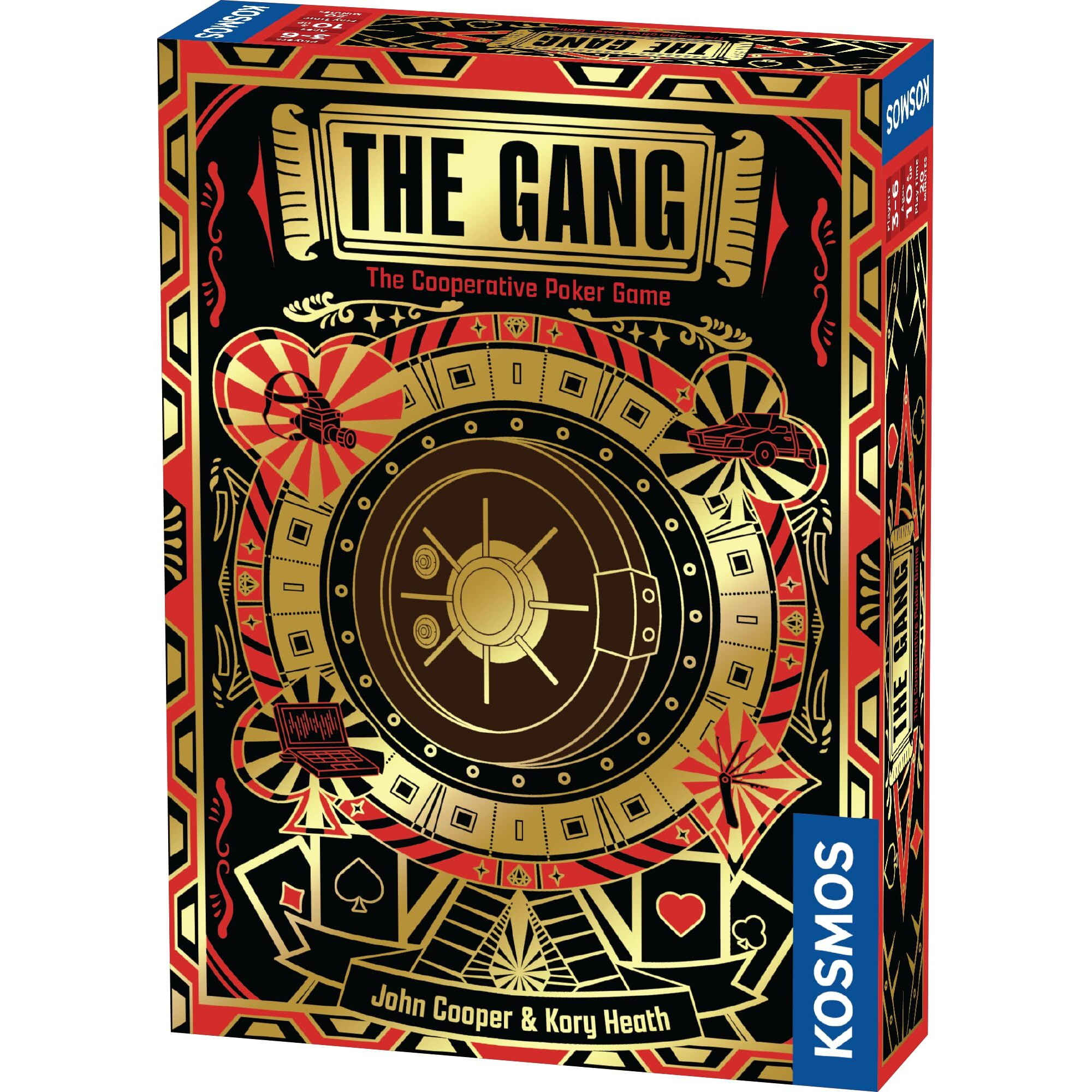 The Gang | Grown-Up Toy Of The Year Finalist | Co-Operative Poker | Family Game | Game Night | Strategy Game | Ages 10+
