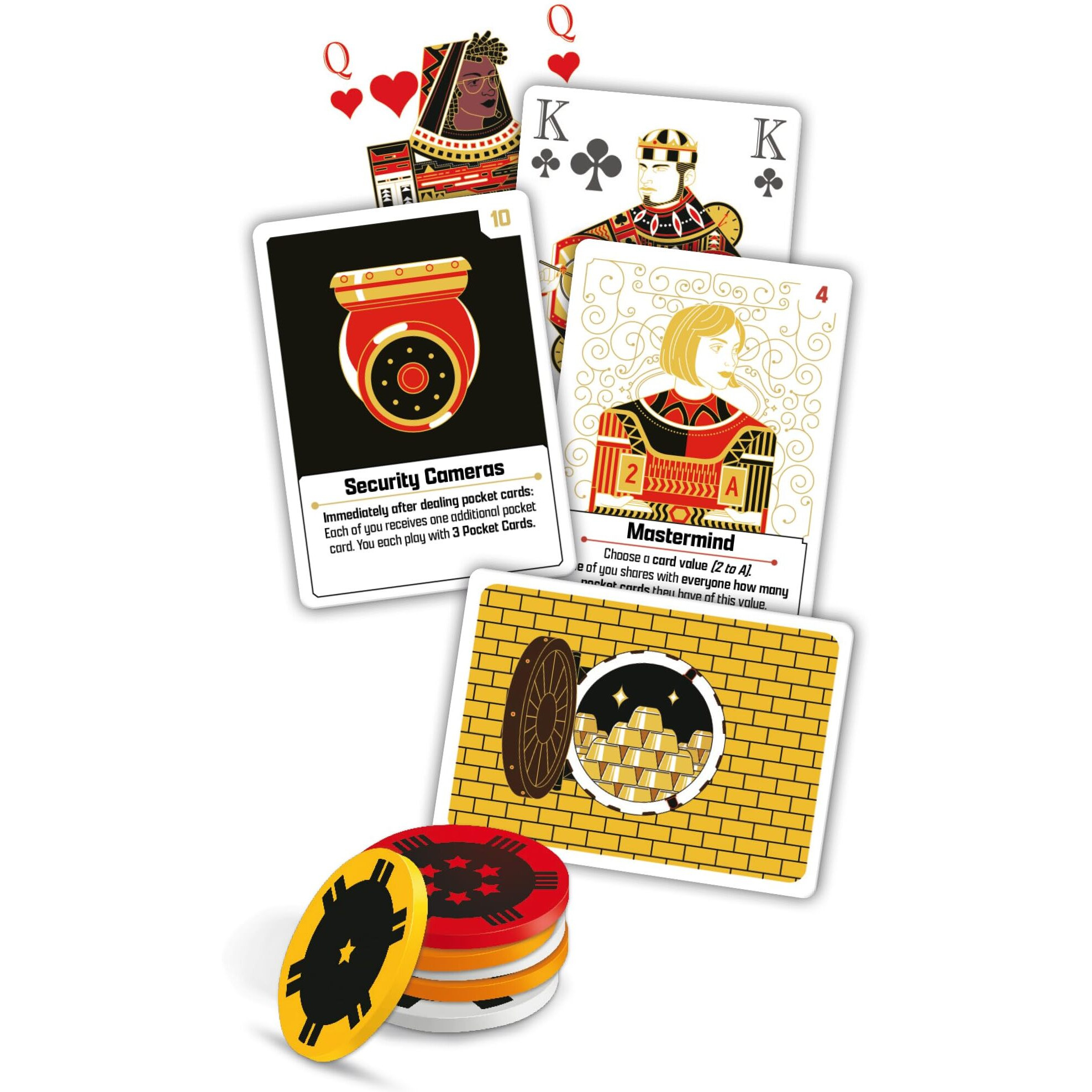 The Gang | Grown-Up Toy Of The Year Finalist | Co-Operative Poker | Family Game | Game Night | Strategy Game | Ages 10+