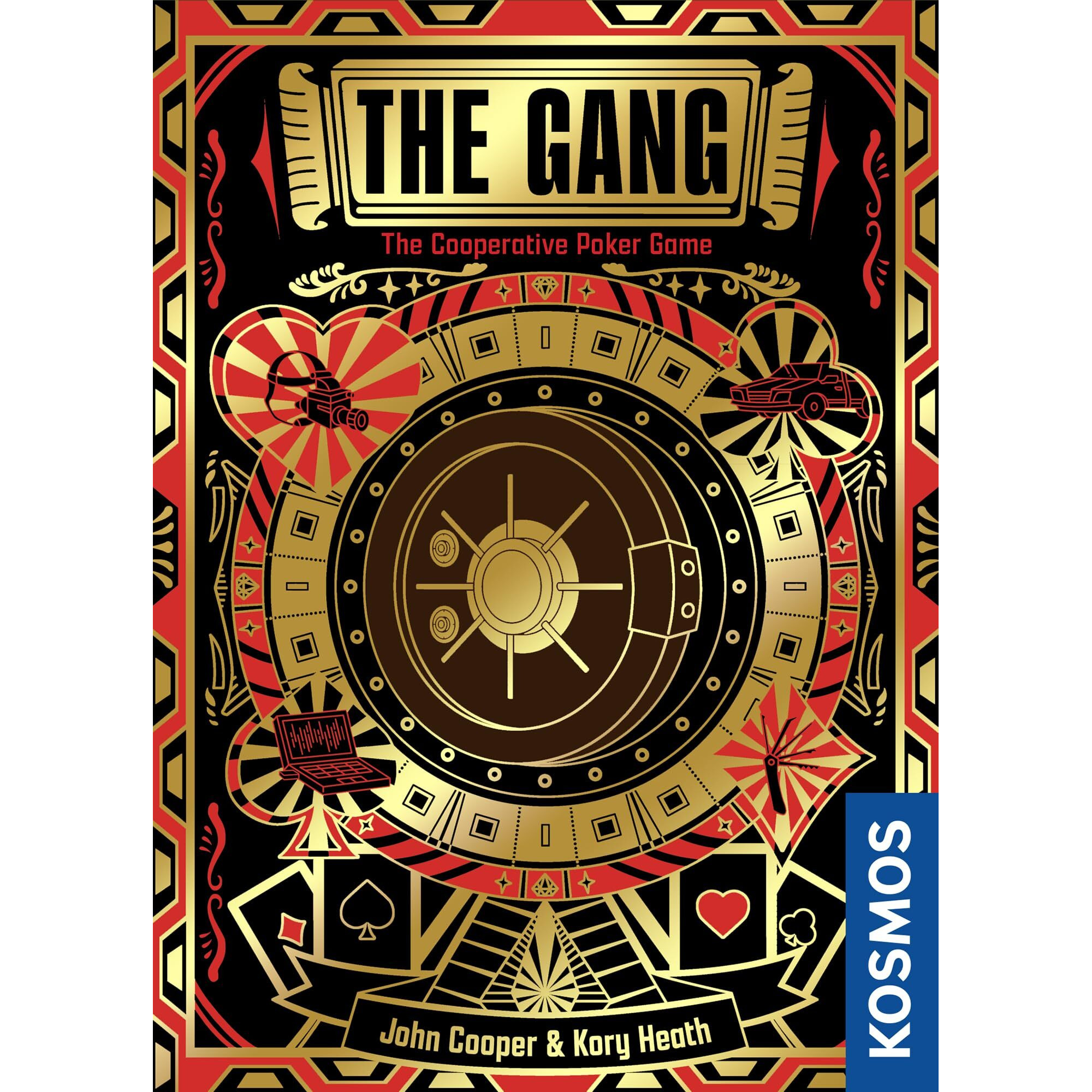 The Gang | Grown-Up Toy Of The Year Finalist | Co-Operative Poker | Family Game | Game Night | Strategy Game | Ages 10+