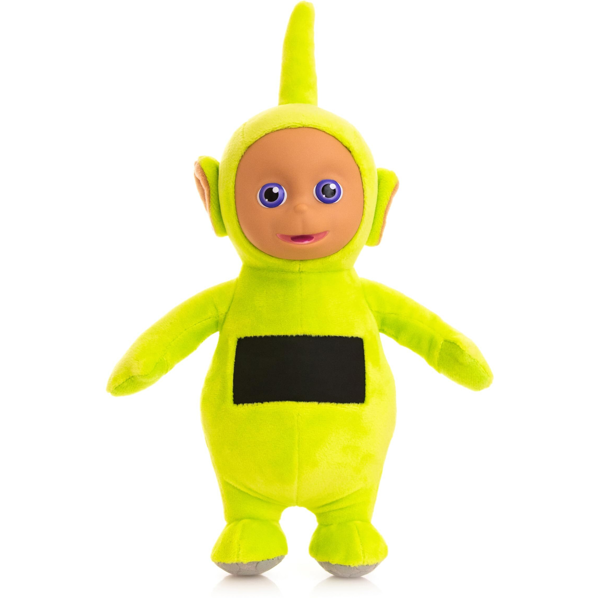 The Loyal Subjects Teletubbies Dipsy Soft Plush 8-Inch Toy With Interactive Color Changing Belly Patch