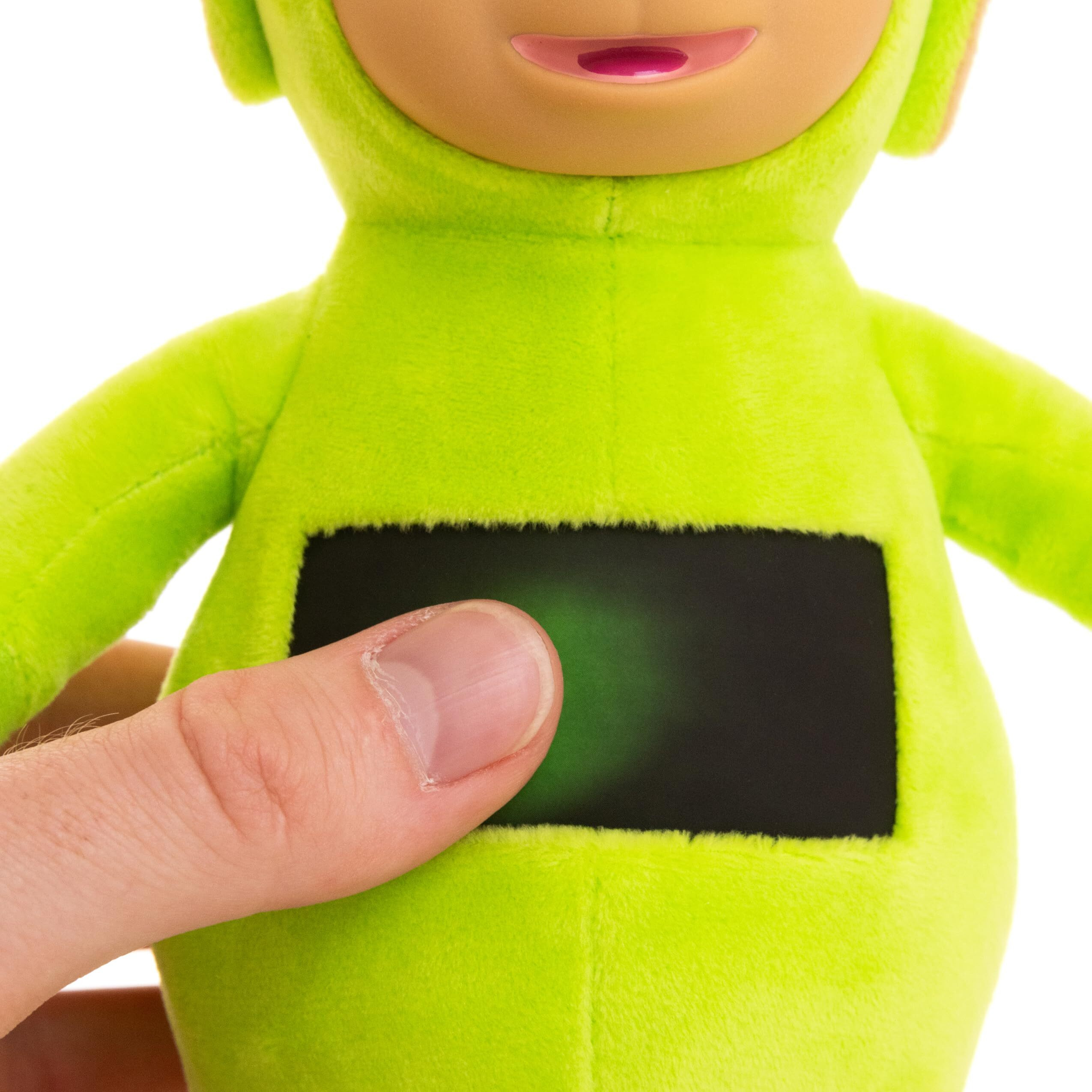 The Loyal Subjects Teletubbies Dipsy Soft Plush 8-Inch Toy With Interactive Color Changing Belly Patch
