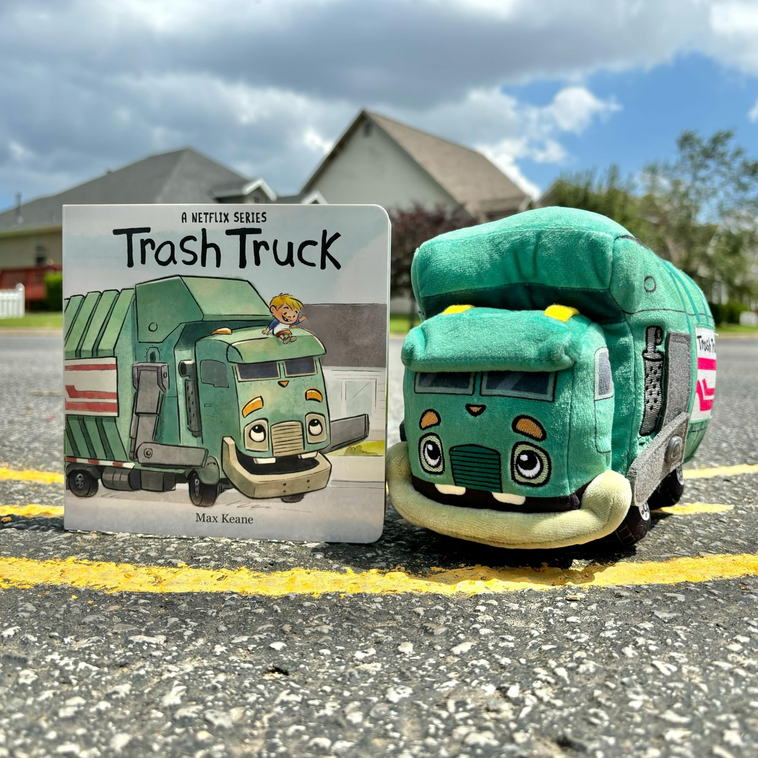 Merrymakers Trash Truck Plush 11