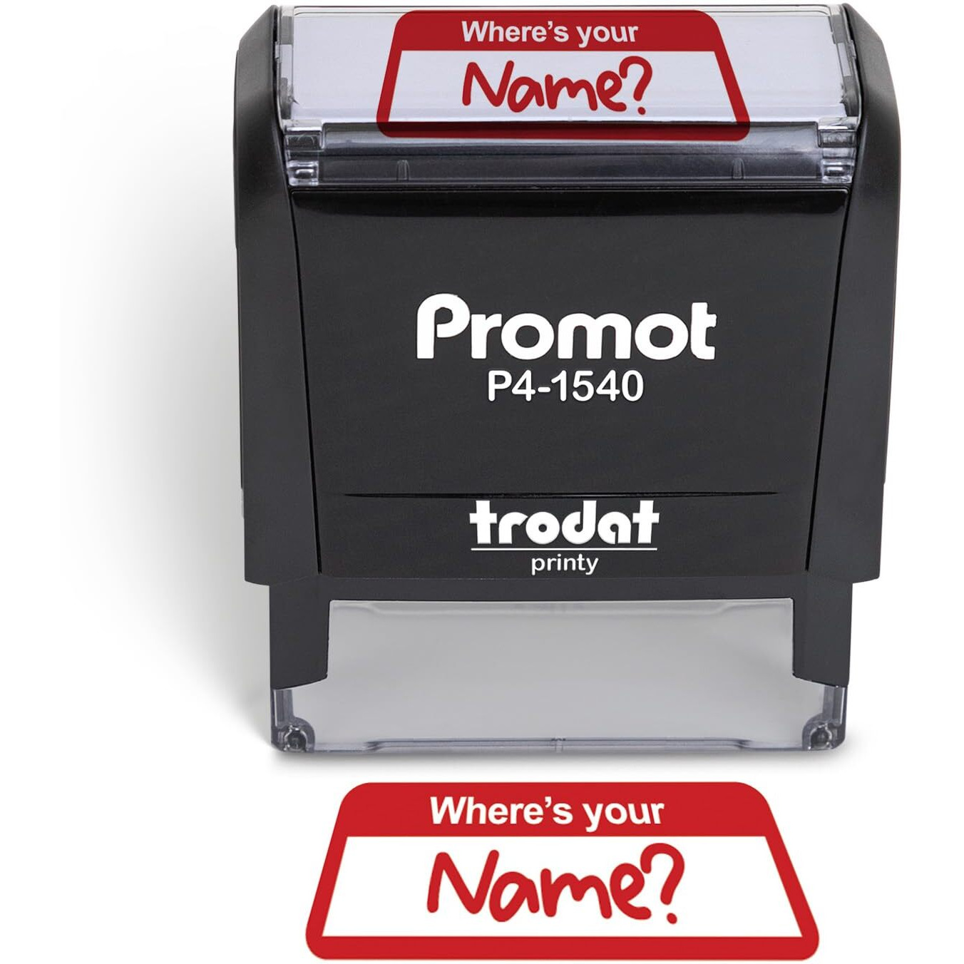 Promot Teacher Stamps For Classroom - Wheres Your Name Self Inking Stampers For Kids - Homeschool Grading Tool  Encouraging Motivational Kids Stamp For School  Choose From 40 Fun Rubber Stamp Designs