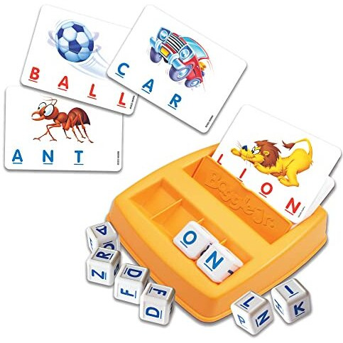 Boggle Jr  The Original Grow-With-Me Alphabet Learning Game By Winning Moves Games Usa  Word And Picture Recognition Learning Game For Kids Ages 3+