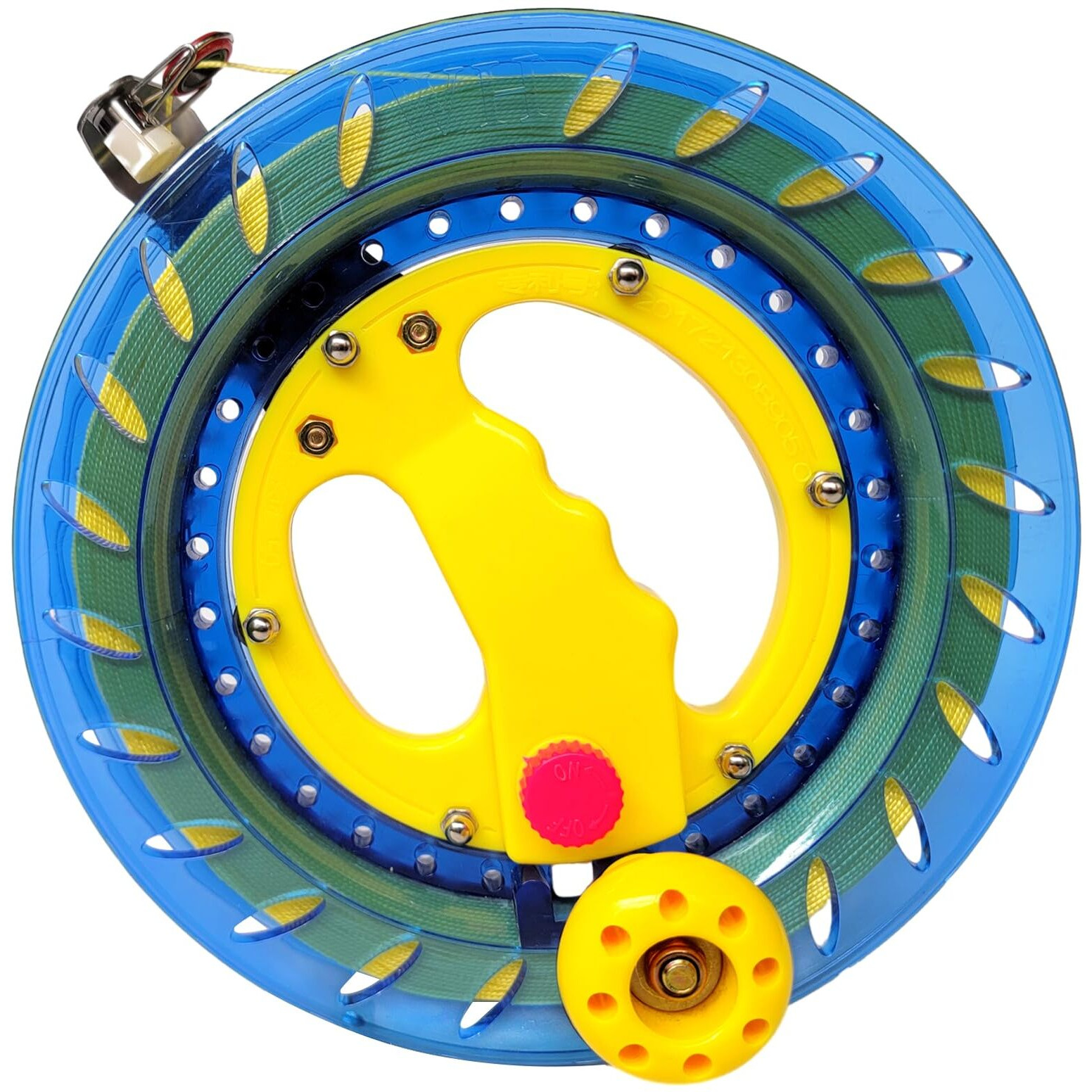 Kaiciuss 8 Inch Kite Reel Winder With Line  Kite String Reel For Kids & Adults  Easy To Use Kite String And Spool  It Comes With 1000 Ft Durable Kite Thread And Connector.