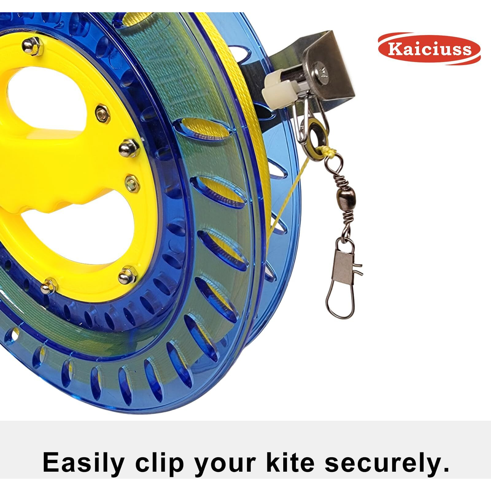 Kaiciuss 8 Inch Kite Reel Winder With Line  Kite String Reel For Kids & Adults  Easy To Use Kite String And Spool  It Comes With 1000 Ft Durable Kite Thread And Connector.