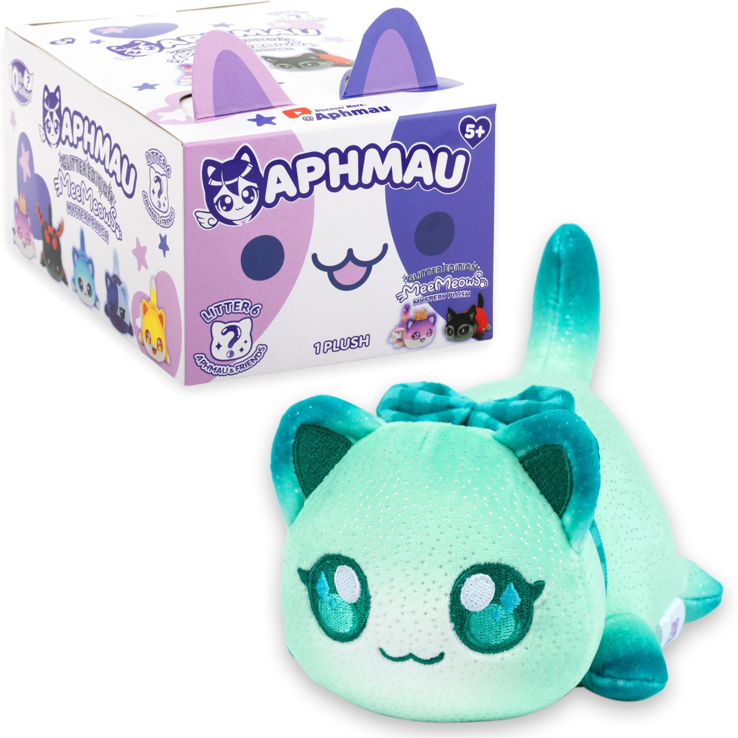 Aphmau 6  Meemeow Mystery Plush 2 Pack Bundle - Series 6 Youtube Gaming Channel  Blind Box  10 Possible Friends  Friends Meemeows  Official Merch