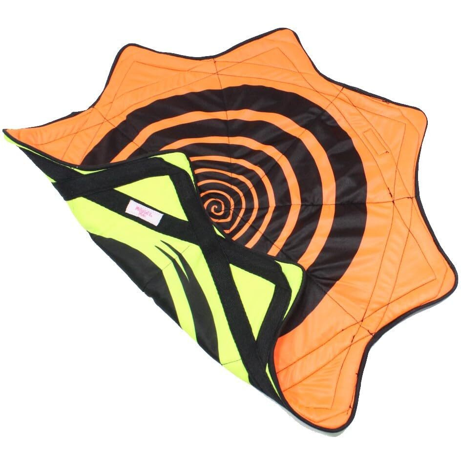 Mougee Star Mini Flow Star - Neon Series - 20&quot&quot Diameter - Smaller Size For Smaller Hands And Quicker Spins (Vertigo)