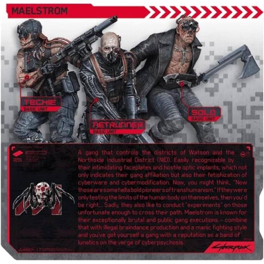 Cmon Cyberpunk 2077 Gangs Of Night City Board Game - Conquer Night City In This Immersive Sci-Fi Strategy Game Adventure Game  Ages 14+  1-4 Players  90-120 Min Playtime  Made