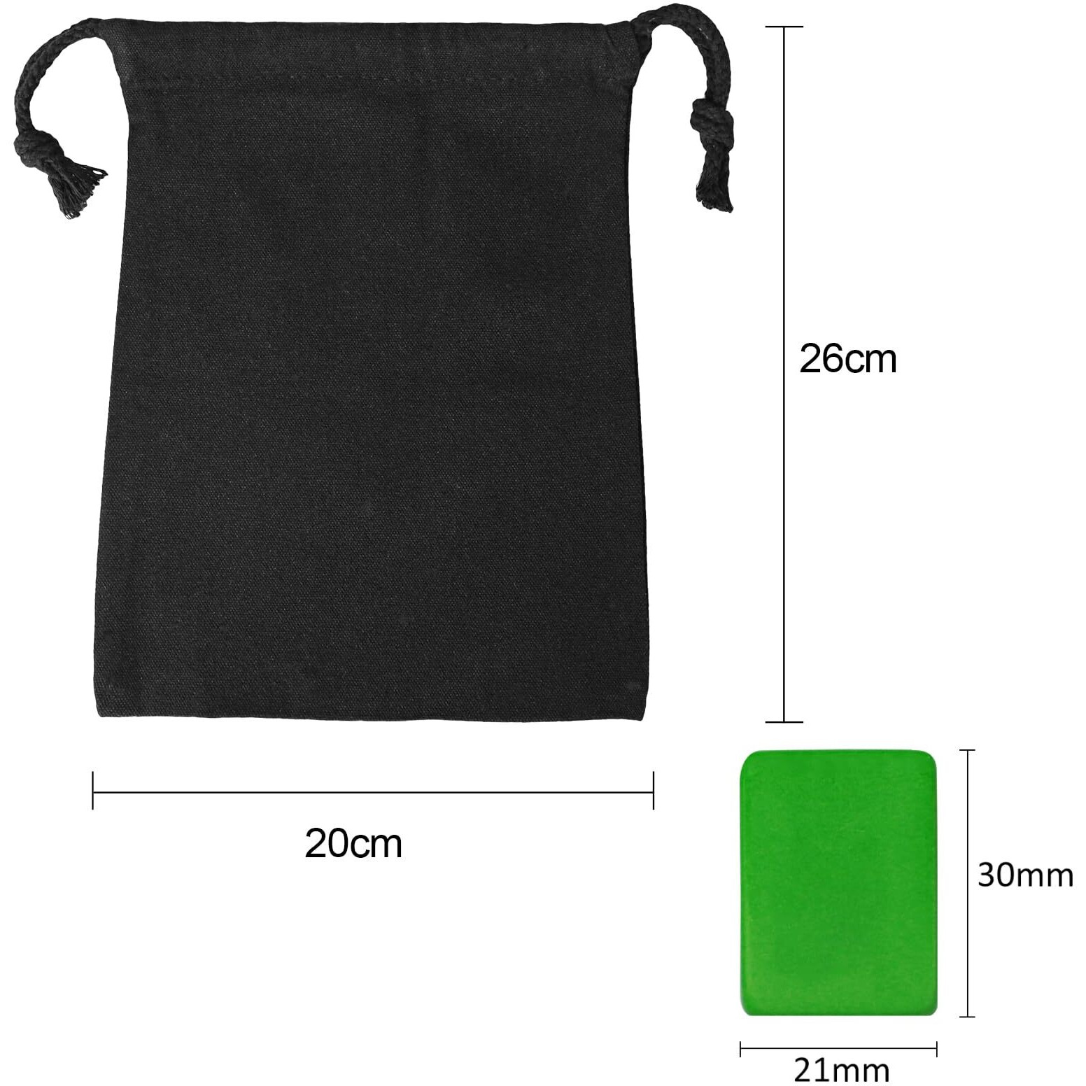 Gracias 2 Players Mahjong Block Set  Mahjong Tile Game With 49 Premium Green Tiles(30Mm) Animal And Food Pattern  Portable Mahjongg Set With A Carry Bag