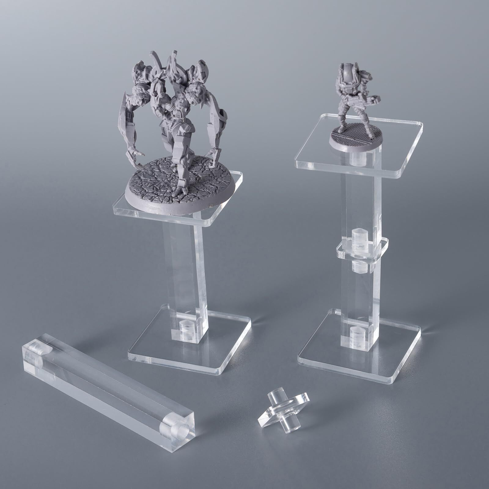 Kalami 2 Sets Flying Miniatures Combat Riser For Dnd With 2"" Base  3D Single Flyer Riser For Tabletop Rpgs And Board Games