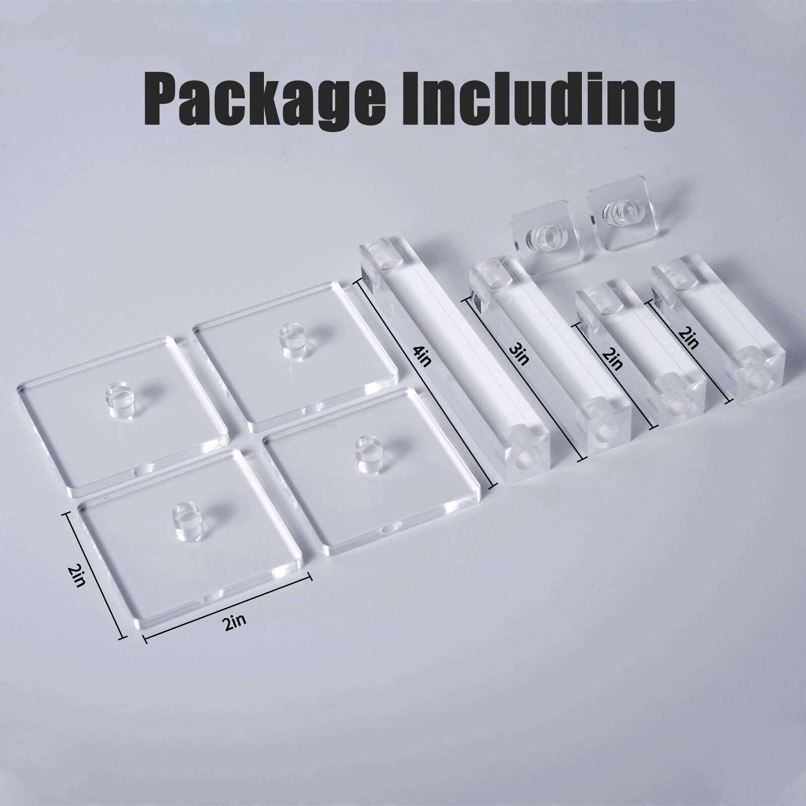 Kalami 2 Sets Flying Miniatures Combat Riser For Dnd With 2"" Base  3D Single Flyer Riser For Tabletop Rpgs And Board Games