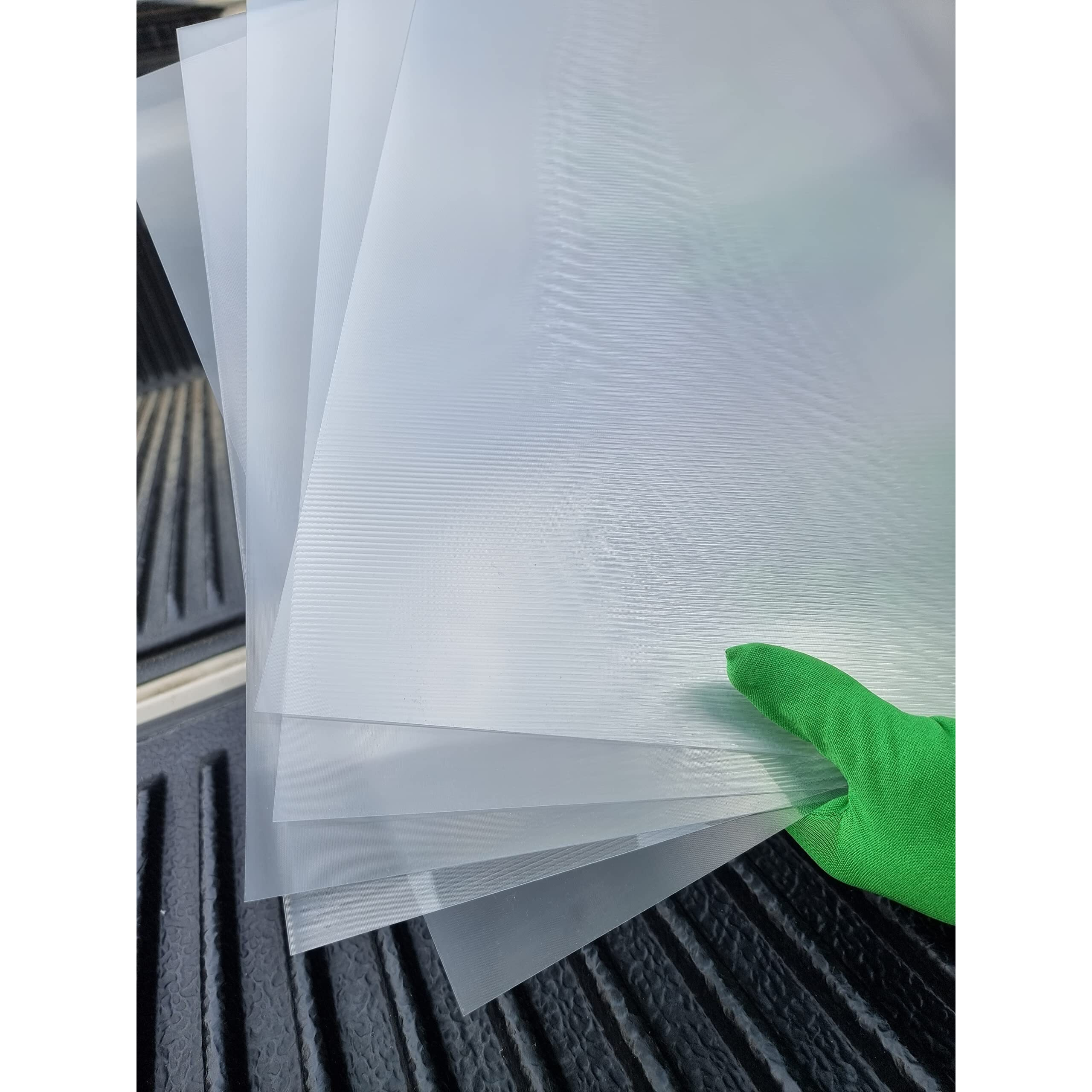 Lenticular Sheet 17"&quotX13""  100Lpi (Pack Of 5) - Transparent Lenticular Lens Sheet Blanks  Portrait  For Magic Tricks  3D/Morph/Zoom/Animation/Flip-Image Printing  Optical Illusion  Invisibility Shield