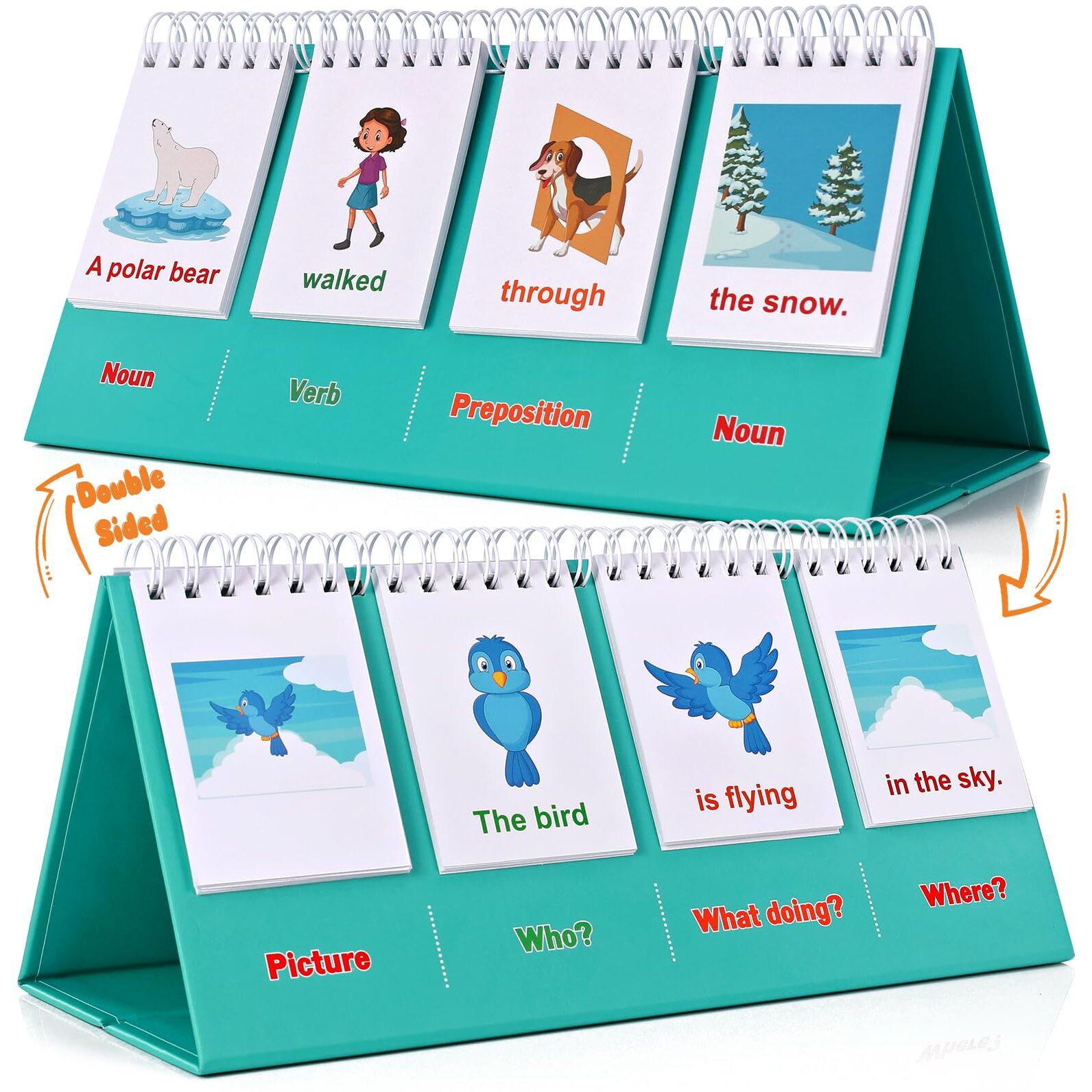 Sentence Building For Kids-Speech Therapy Materials  Kindergarten School Supplies  Preschool 1St 2Nd Grade Classroom Must Haves For Homeschool Supplies  Special Education Toys And Games For Toddlers