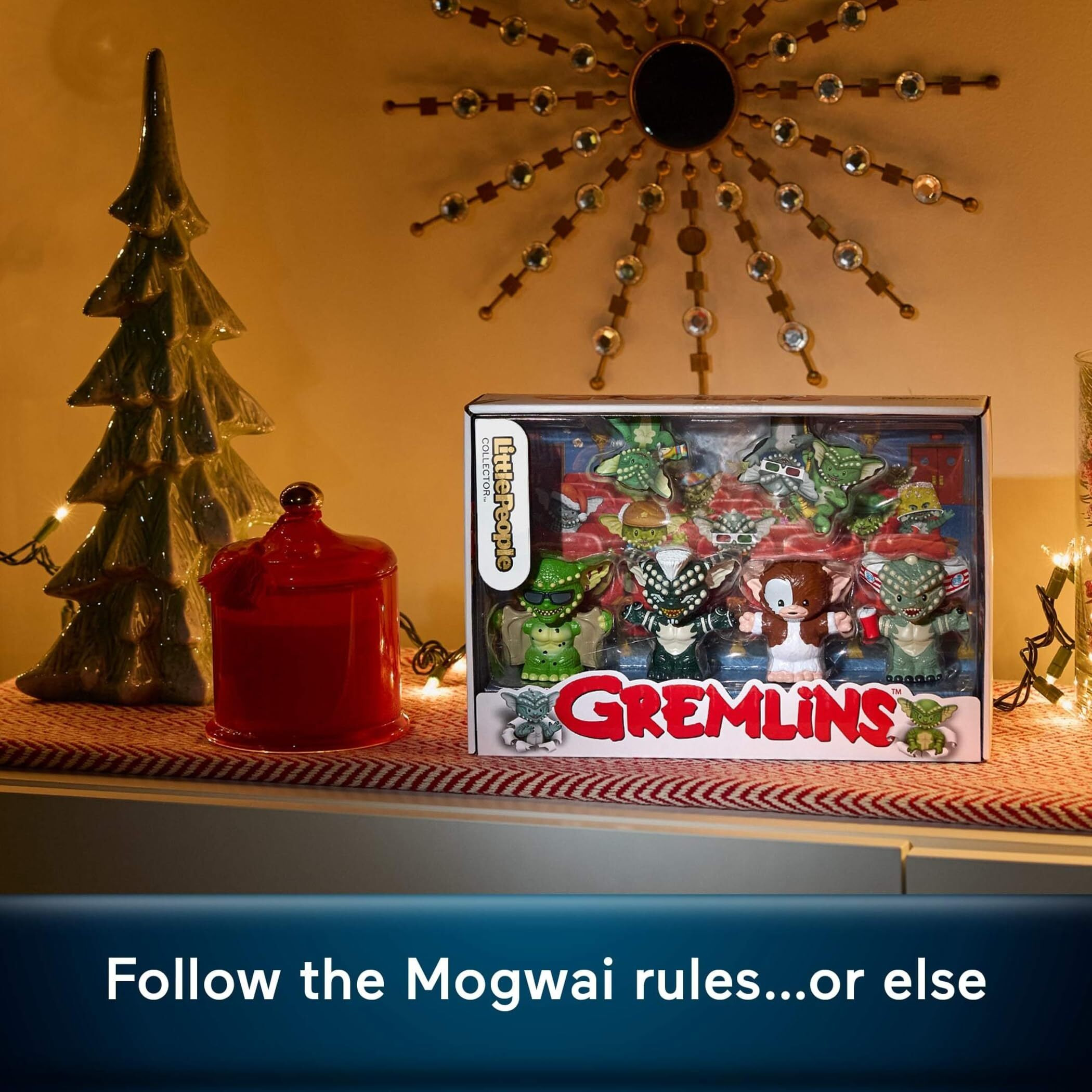 Little People Collector Gremlins Movie Special Edition Set In Display Box For Adults And Fans  4 Figures