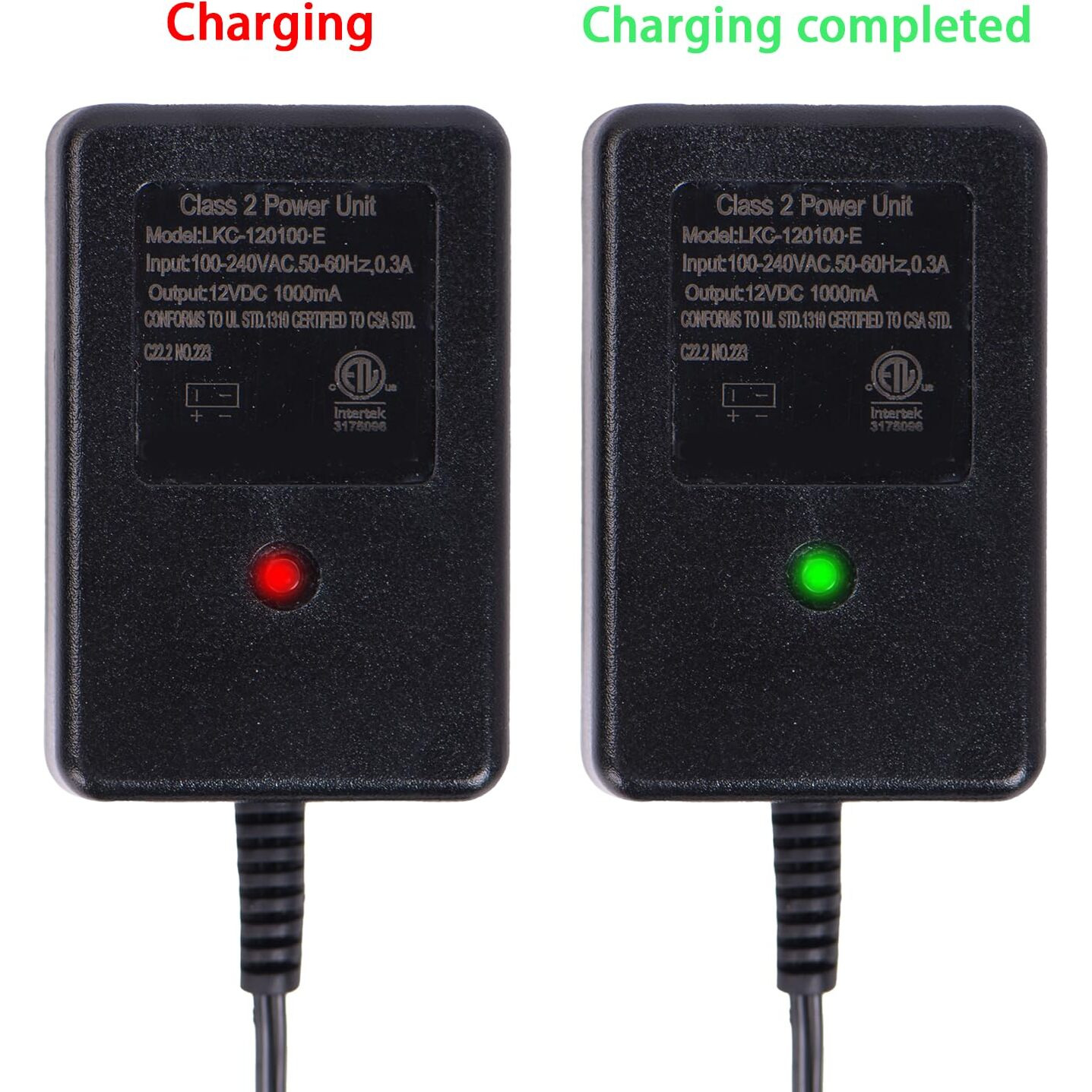 Universal 12V Charger For Kids Ride On Toys And Cars - Compatible With Bmx X6  Kid Trax Gmc  Wal-Mart  Moto Atv Quad  Electric Vehicle Power Adapter With Square Plug