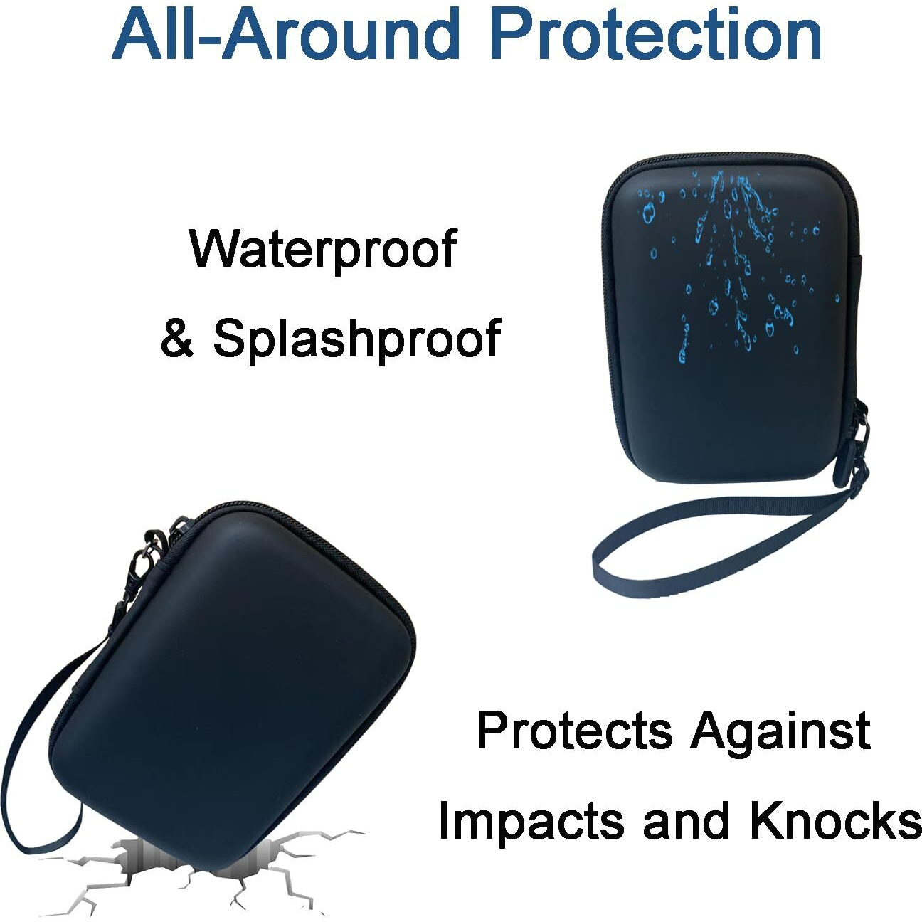 Xmaspanda Carrying Case With Screen Protector For Rg40Xxv Handheld Game Console  Rg40Xxv Portable Game Console Storage Case  Retro Game Console Carrying Bag Rg40Xxv Travel Case