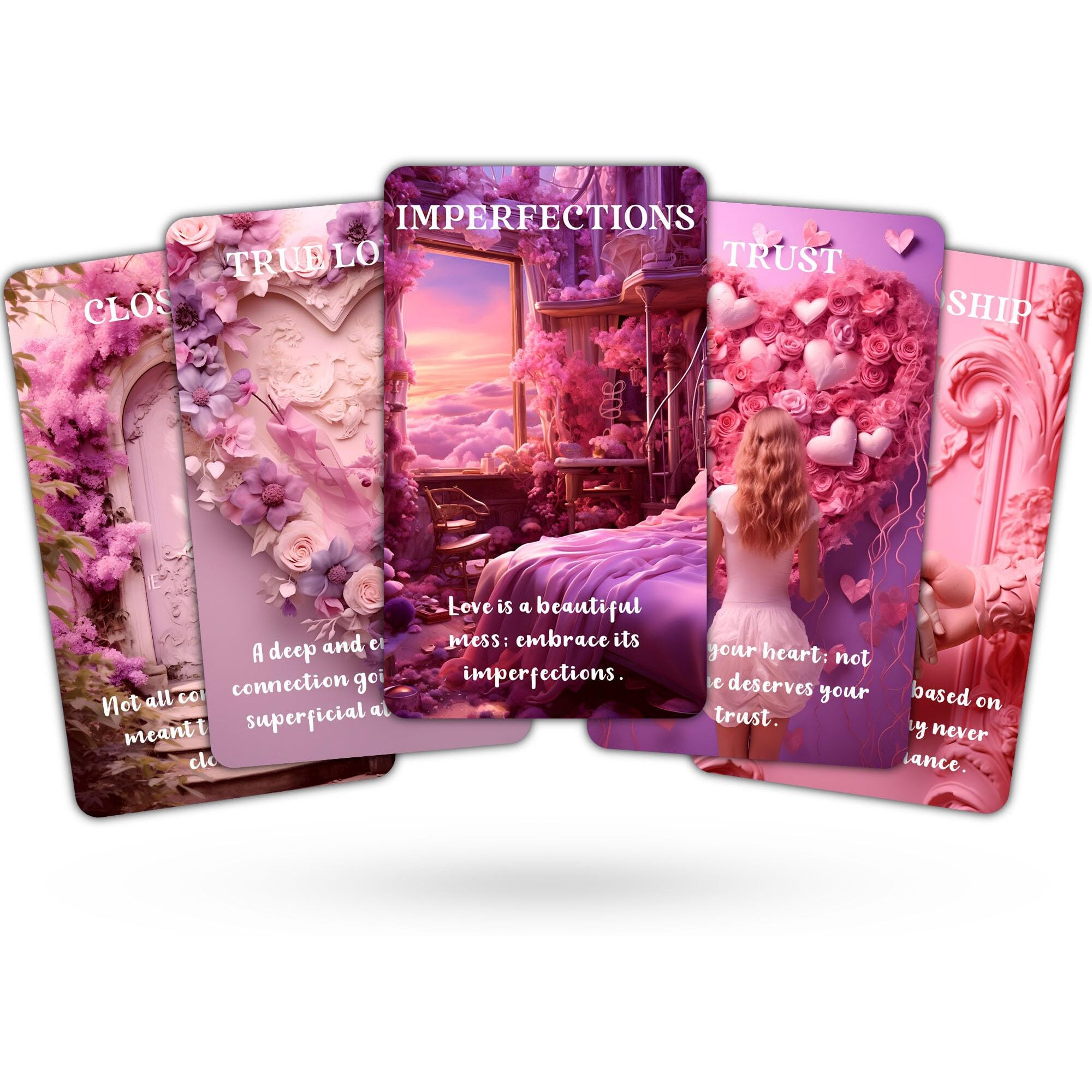 Empathsoul Love Oracle Cards  Life Relationship Oracle Deck  Soulmates And Twin Flames Oracle Cards For Beginners  A Portal To A World Where Love's Mysteries Unfold
