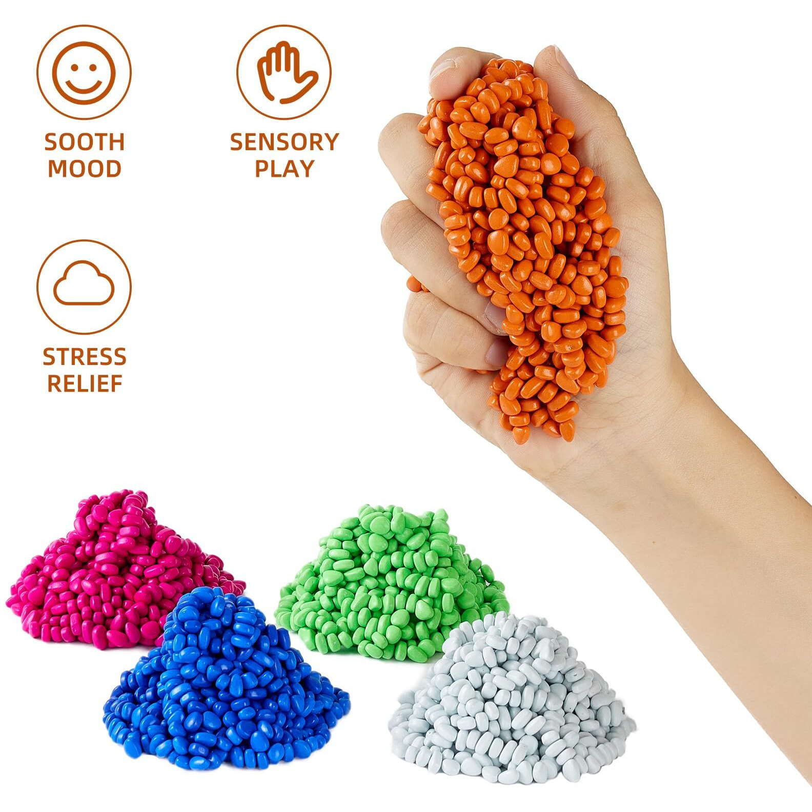 Magnetic Balls  Crags Ferrite Putty  Over 600 Weak Magnetic Ferrite Stones In A Metal Tin  Fidget Toys For Adults And Adhd Desk Toys For Office (Green)