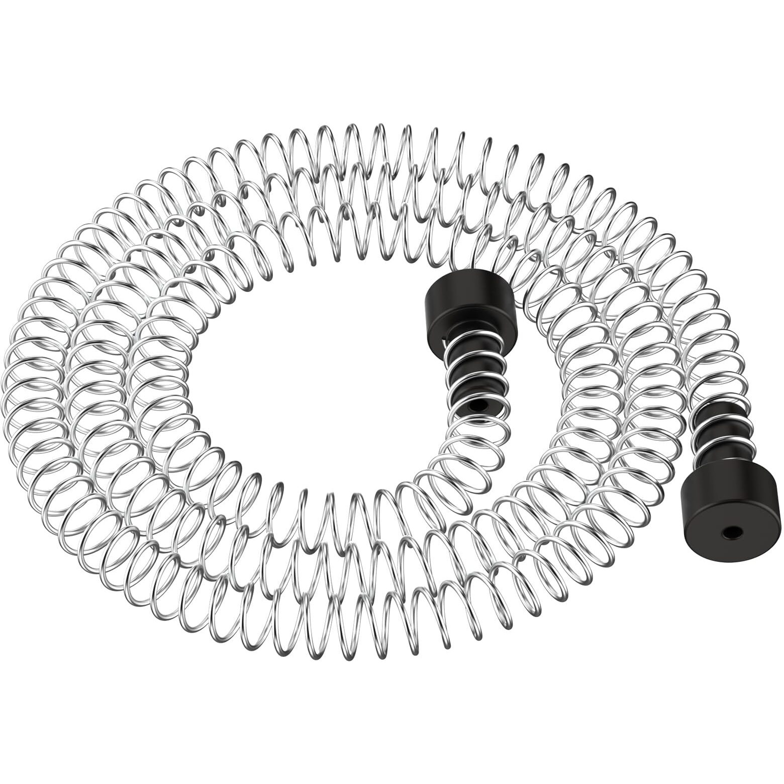 Fologtoo Zipline Spring Brake  6.5Ft Extra Long Heavy Duty Stainless Steel Zipline Brake Stopper  Zip Line Kit For Backyard Zipline Spring For 3/16 1/4 5/16 3/8 Inch Cable