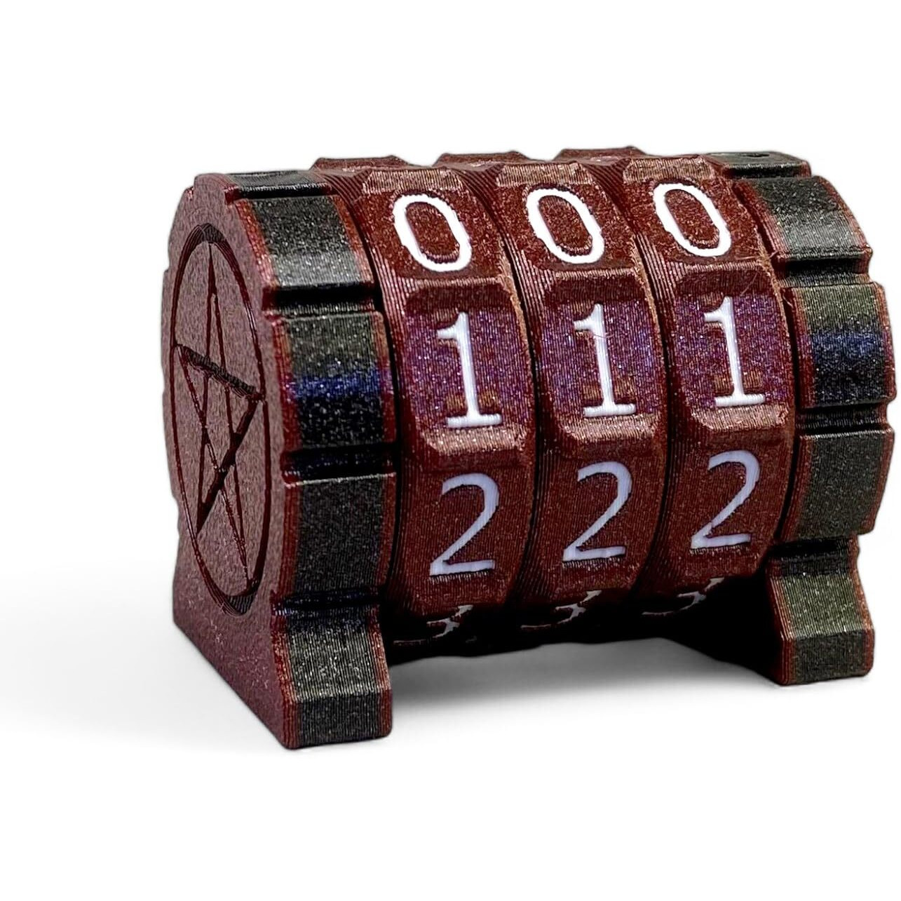 Life Counter Game Counter Health Tracker For Board Game  Rpg Card Games  Comaptiable With Mtg (Red+White Number)