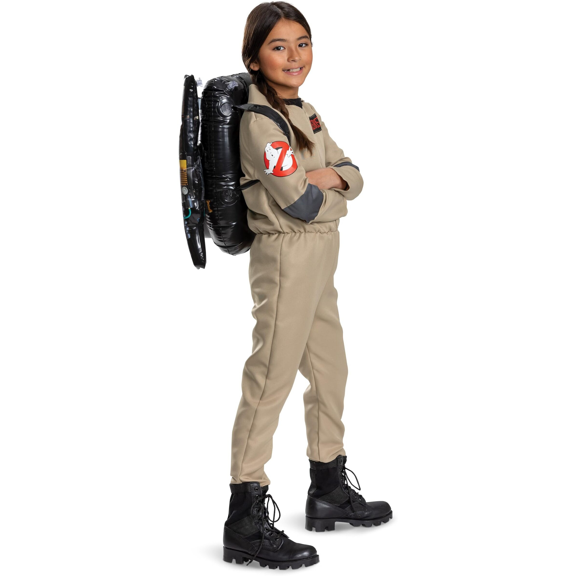 Disguise Ghostbusters Kids Costume  Offiical Ghostbusters Frozen Empire Halloween Costume Jumpsuit  Child Size (4-6)