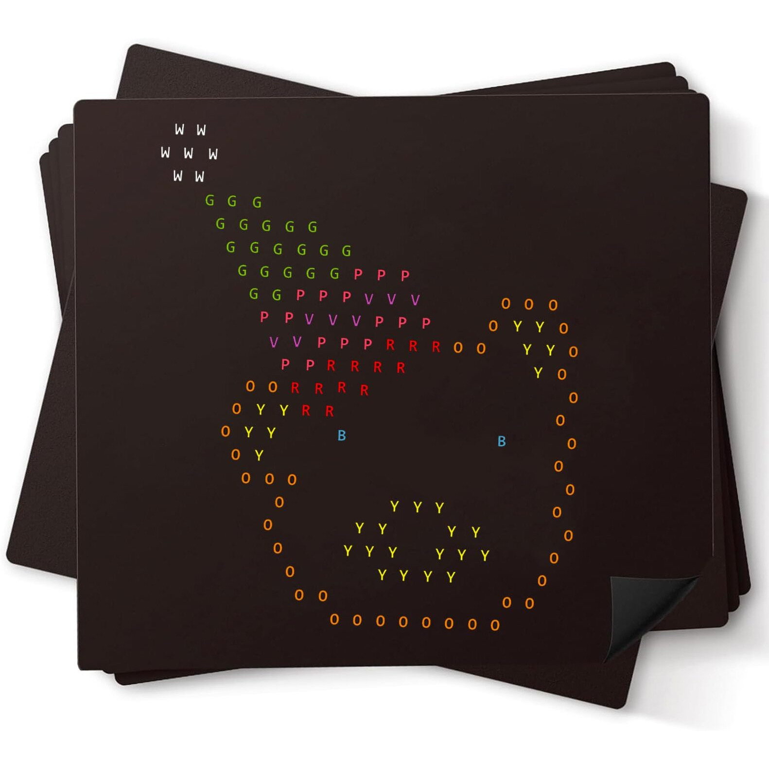 Ayidawedo 20Pcs Refill Templates For Light Up Board Light Bright Refill Sheets Templates Light Toys Accessories For Lite Brite Ultimate Classic(Animal Theme 20Pcs  8X6.8 Paper)