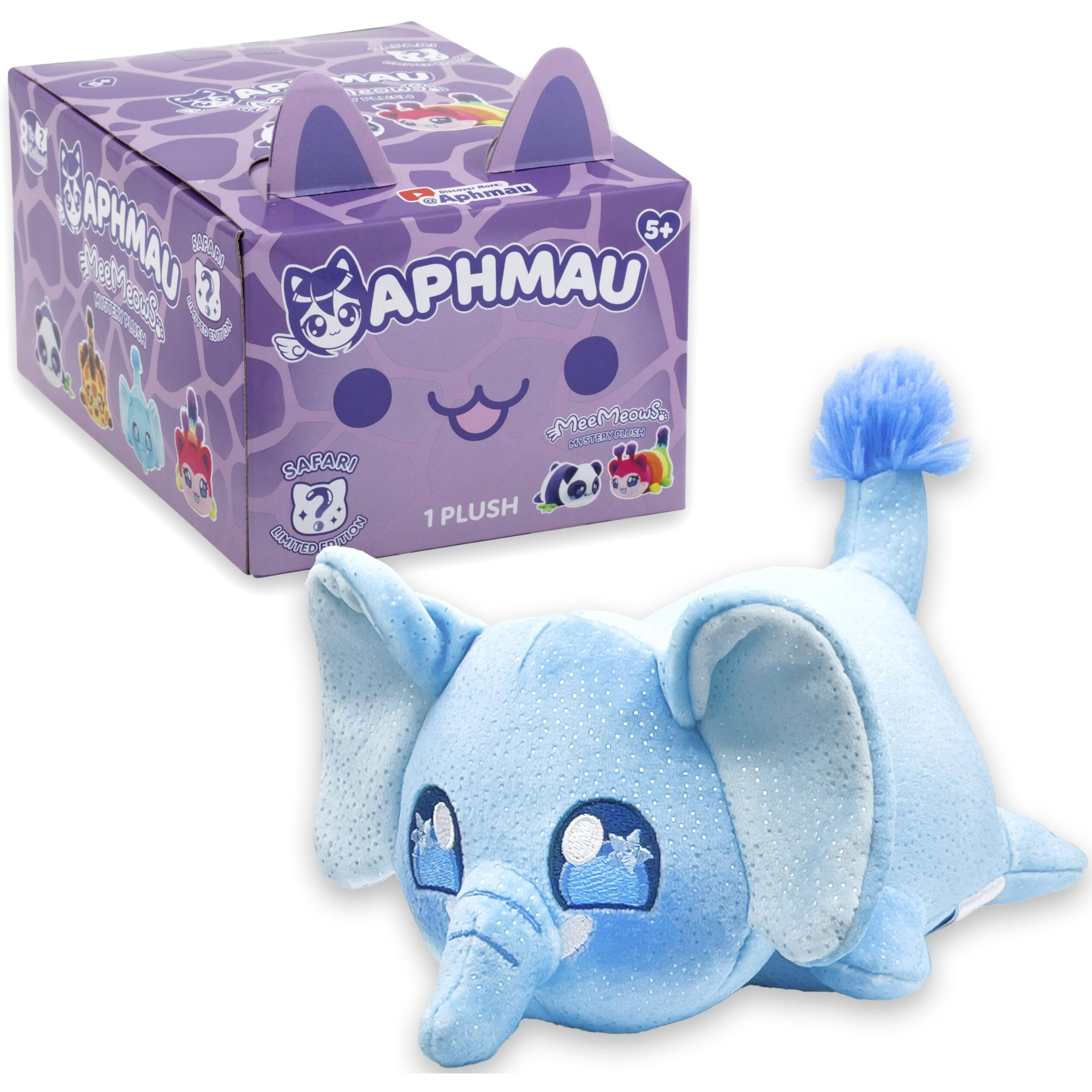 Aphmau 6  Meemeow Mystery Plush - Series 1 Safari - 2 Pack Youtube Gaming Channel  Blind Box  2 Of 8 Possible Safari Meemeows  Official Merch