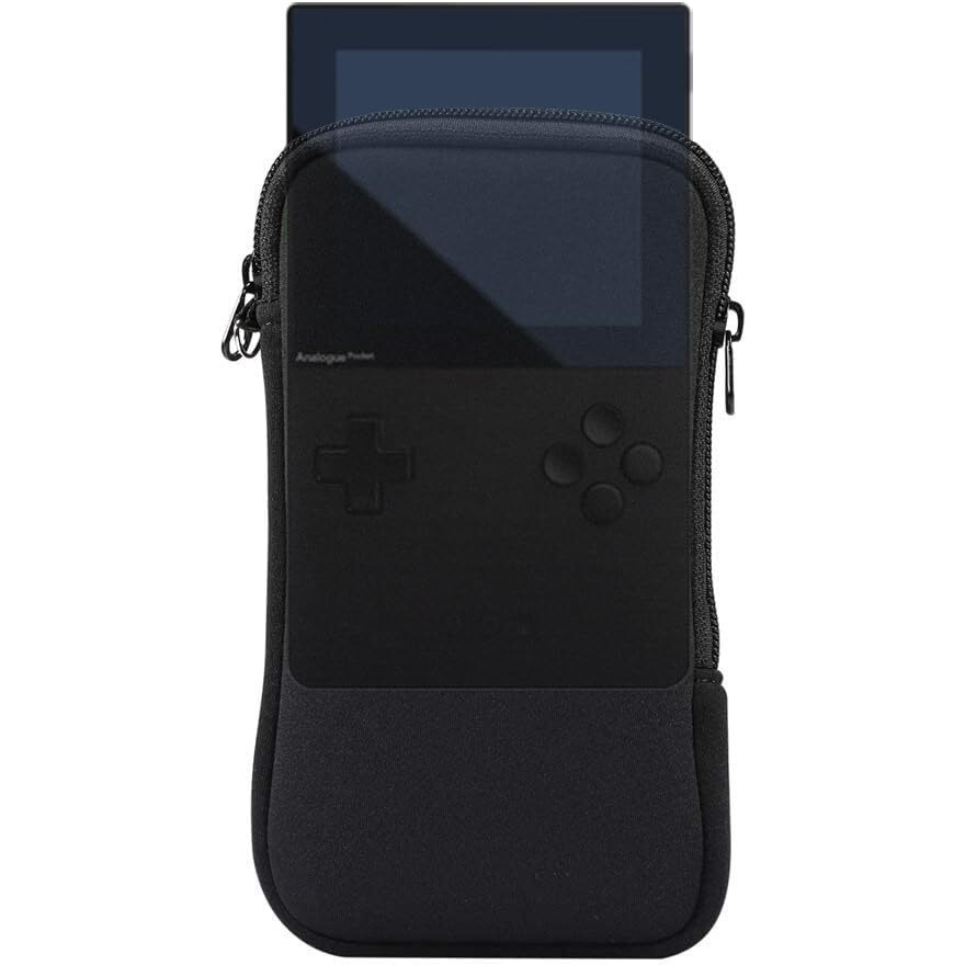 Spansee Slim Case For Analogue Pocket   Handheld Game Console Pouch  Portable Case For Analogue Pocket Protective Sleeve  Black