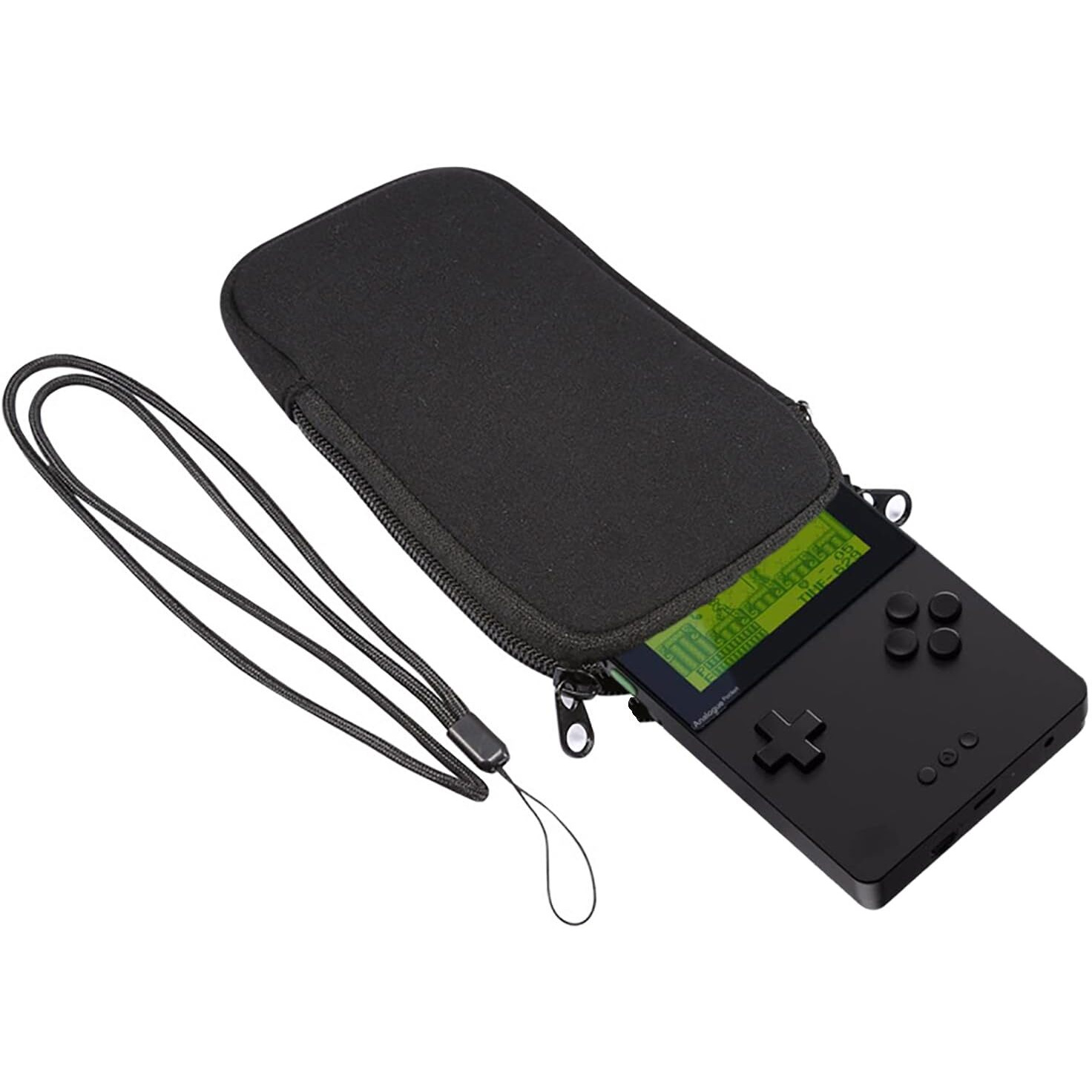 Spansee Slim Case For Analogue Pocket   Handheld Game Console Pouch  Portable Case For Analogue Pocket Protective Sleeve  Black