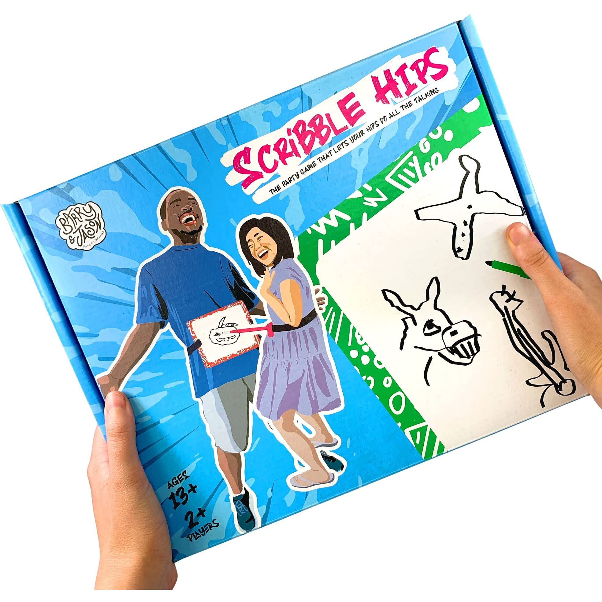 Barry & Jason Games & Entertainment Scribble Hips The Party Game For Adults And Teens That Gets Your Hips Talking