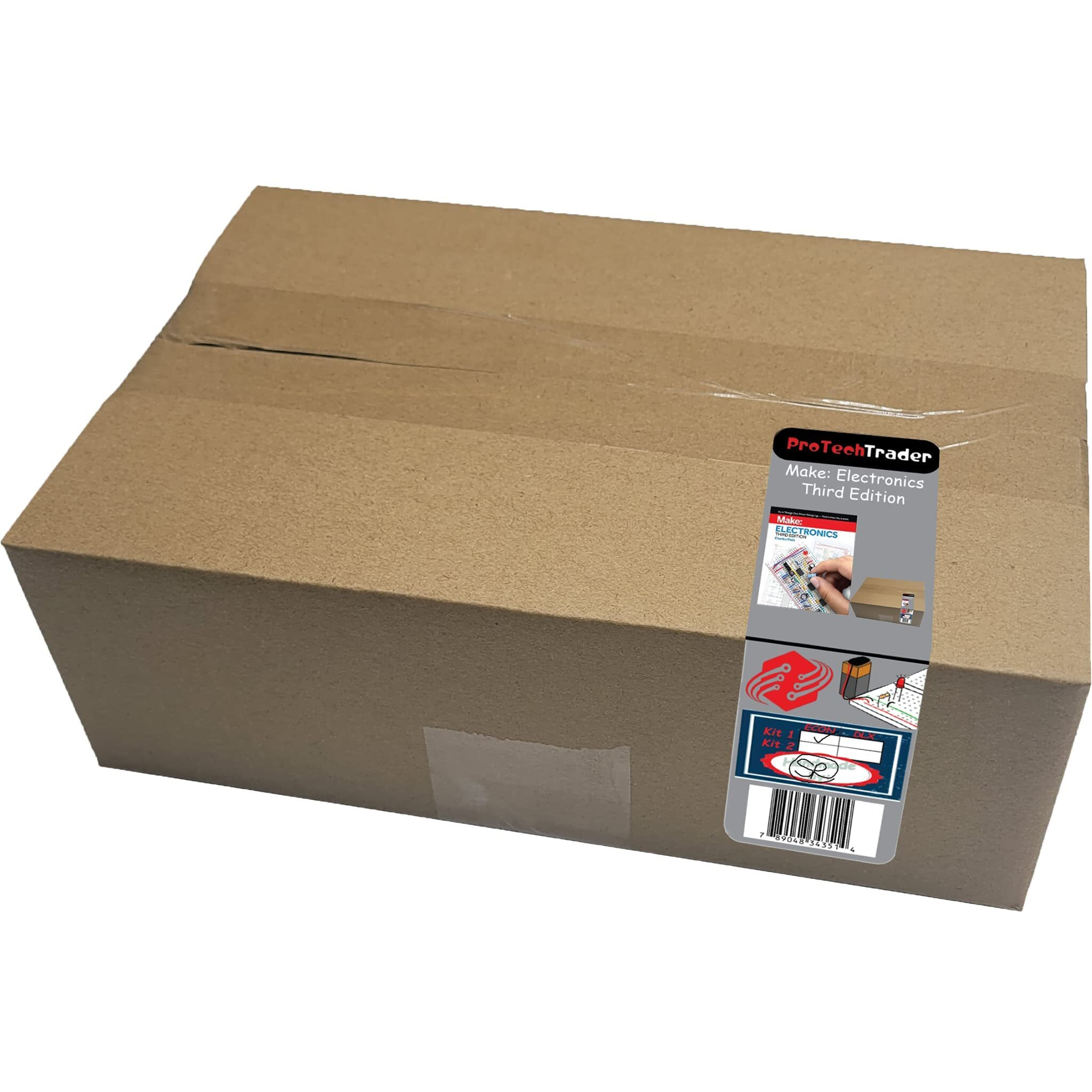 Make Electronics 3Rd Ed Kit 1 Economy - Beginner  Intermediate  & Advanced (Teen - Adult) Component Pack For The Experiments In Make Electronics 3Rd Ed By Charles Platt - Covers Sections 1-3